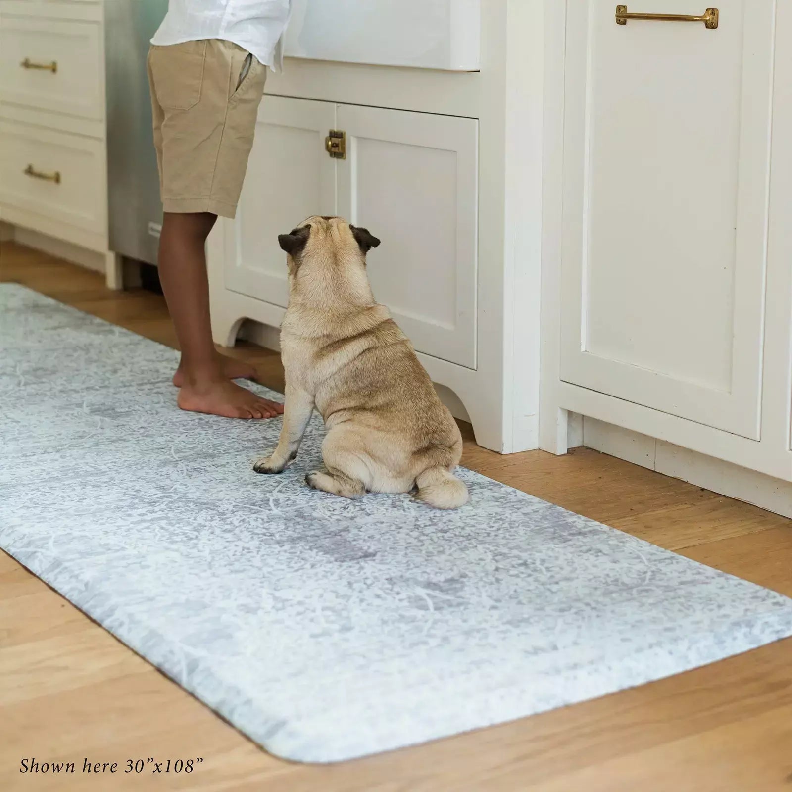 Nama Standing Mat with Minerals - Anti-Fatigue Comfort for Work & Home Office - Ergonomic Support for Long Standing Hours
