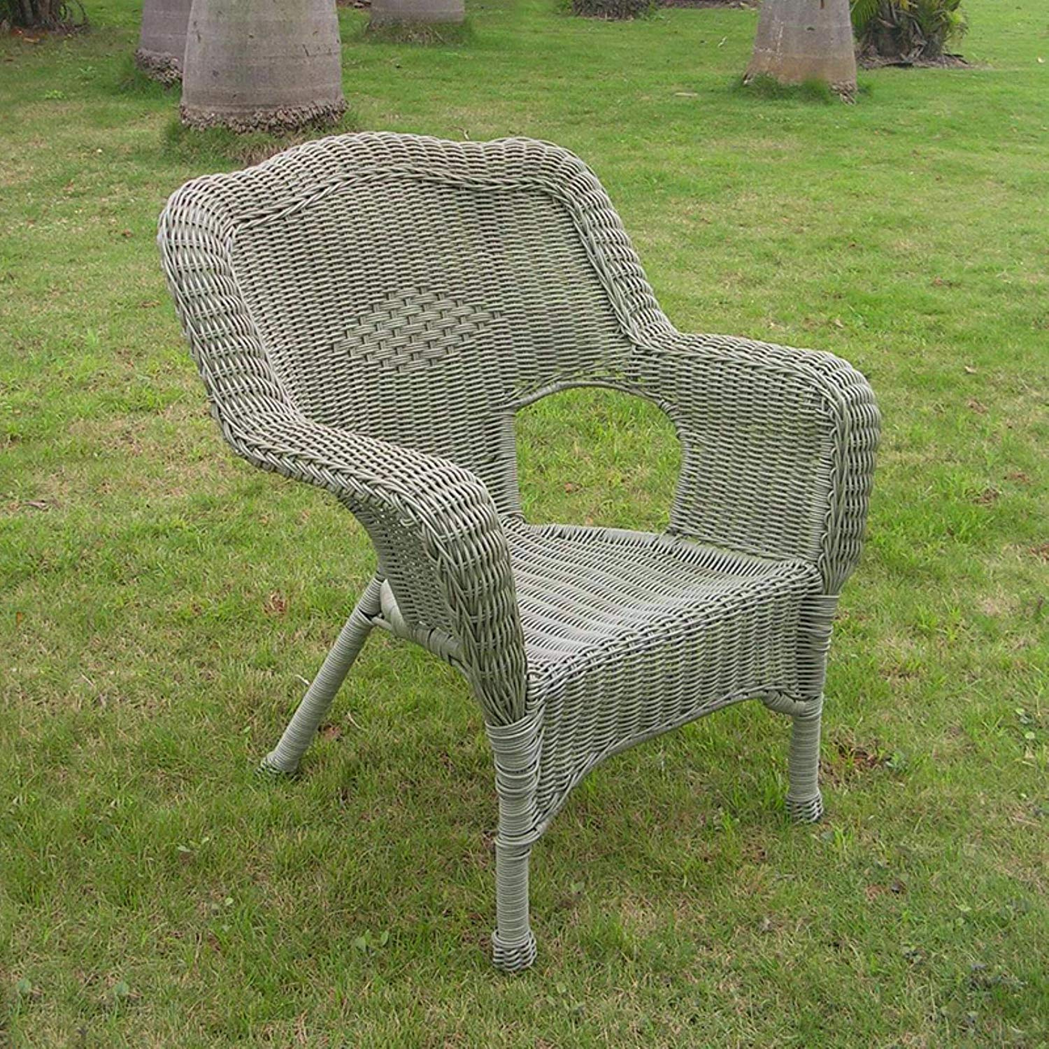 Premium Camelback Resin Wicker Patio Chairs Set of 2 - Weather-Resistant Outdoor Furniture for Garden, Poolside & Deck - Comfortable Patio Seating for Relaxation & Entertaining