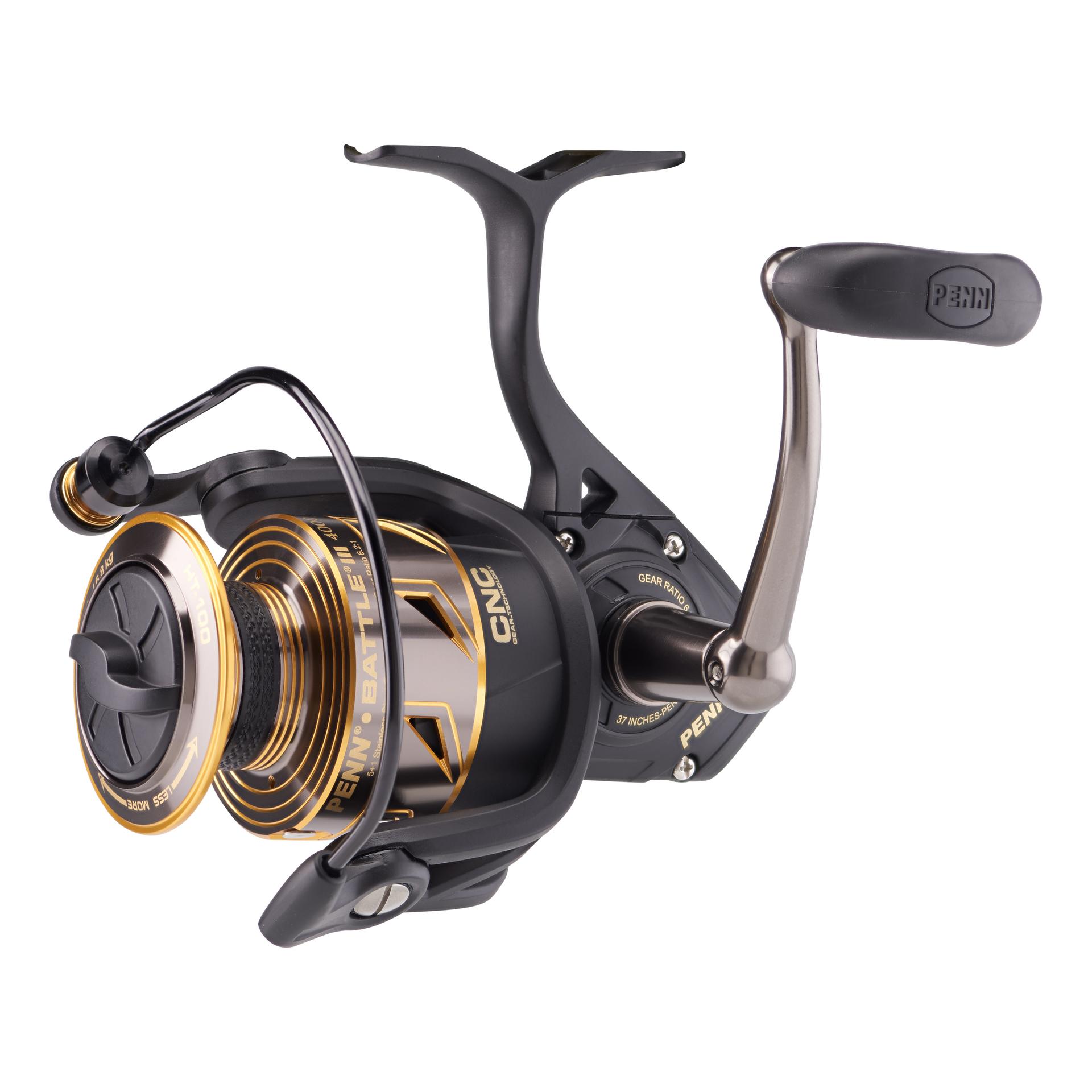 Battle® III Spinning Reel - High Performance Saltwater Fishing Reel with Smooth Drag System | Perfect for Offshore, Surf, and Pier Fishing Adventures