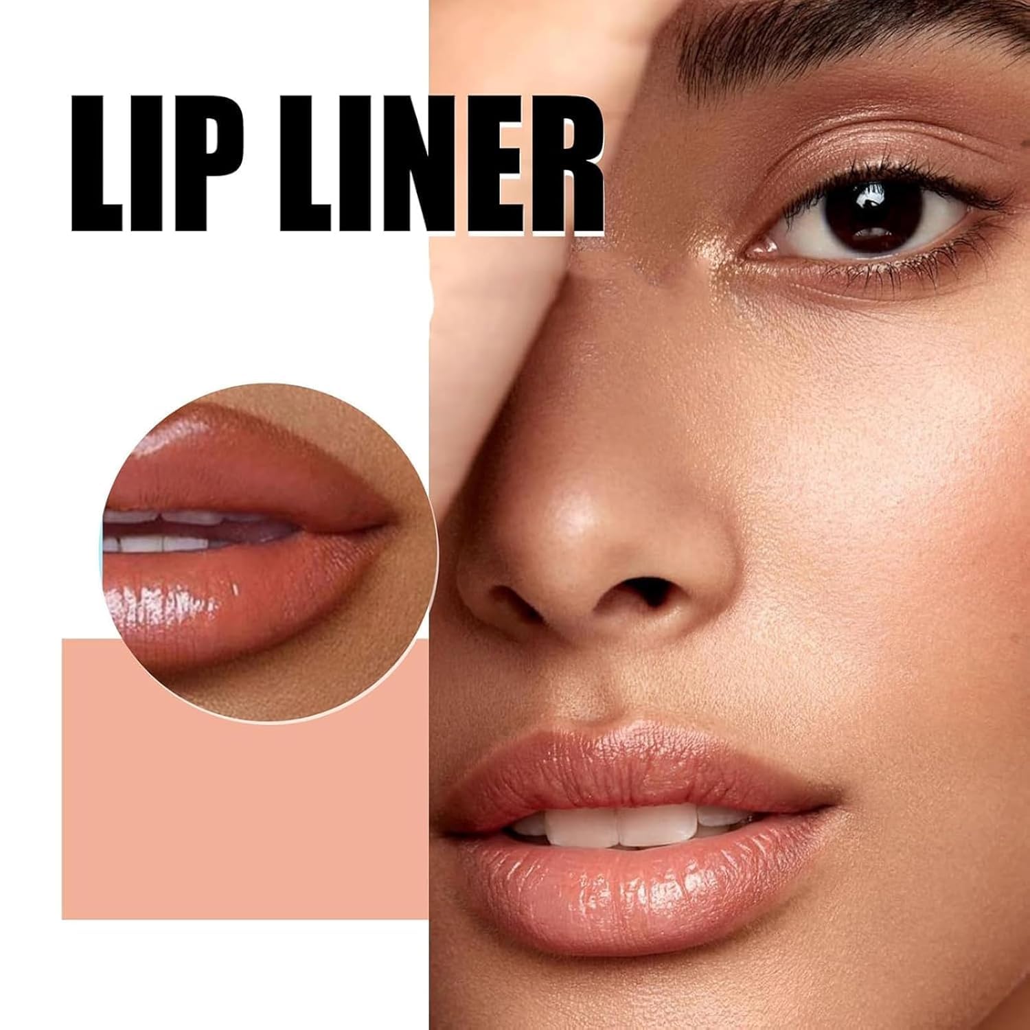 Timbersonic Peel-Off Lip Stain - Long Lasting Waterproof Lip Tint & Liner (Nude Shades) for Daily Wear, Parties & Special Occasions