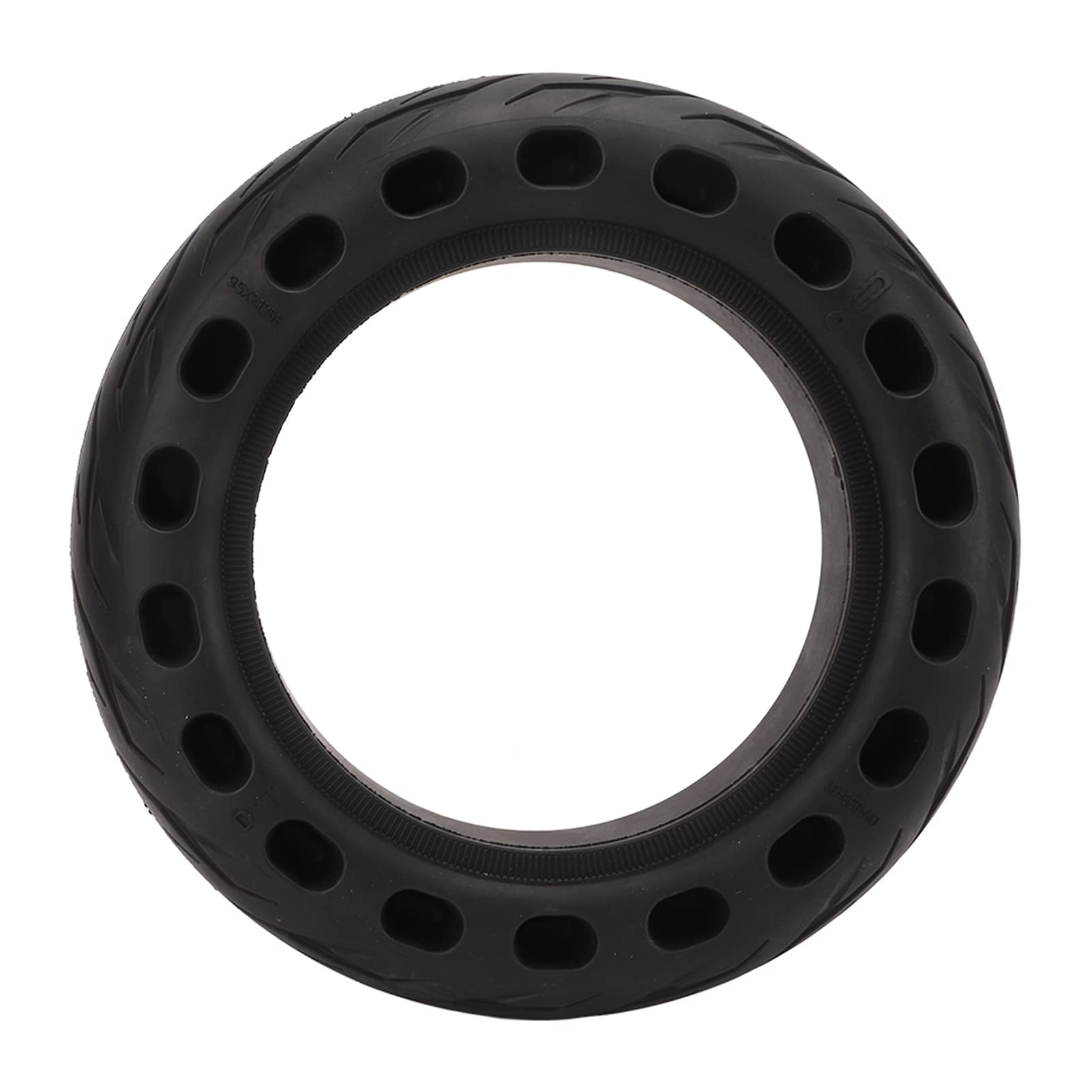 Tefola 9.5x2.125B Electric Scooter Solid Tire - Puncture-Proof, Airless Replacement Tire for Commuting, Urban Travel & Last-Mile Transportation