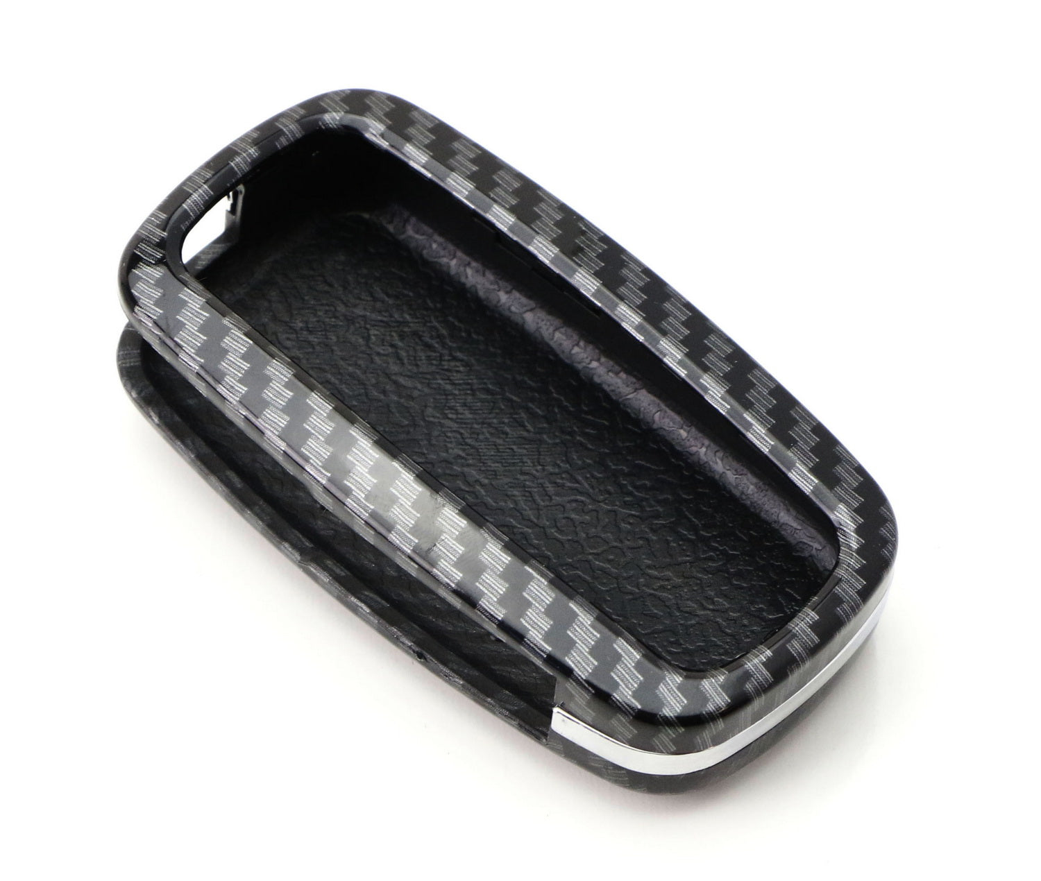 Premium Carbon Fiber Key Fob Shell Case Cover for Volkswagen VW Golf GTI R32 Jetta Rabbit Passat Beetle Polo - Durable & Lightweight Replacement Key Fob Housing (Perfect for Car Enthusiasts & Daily Protection)