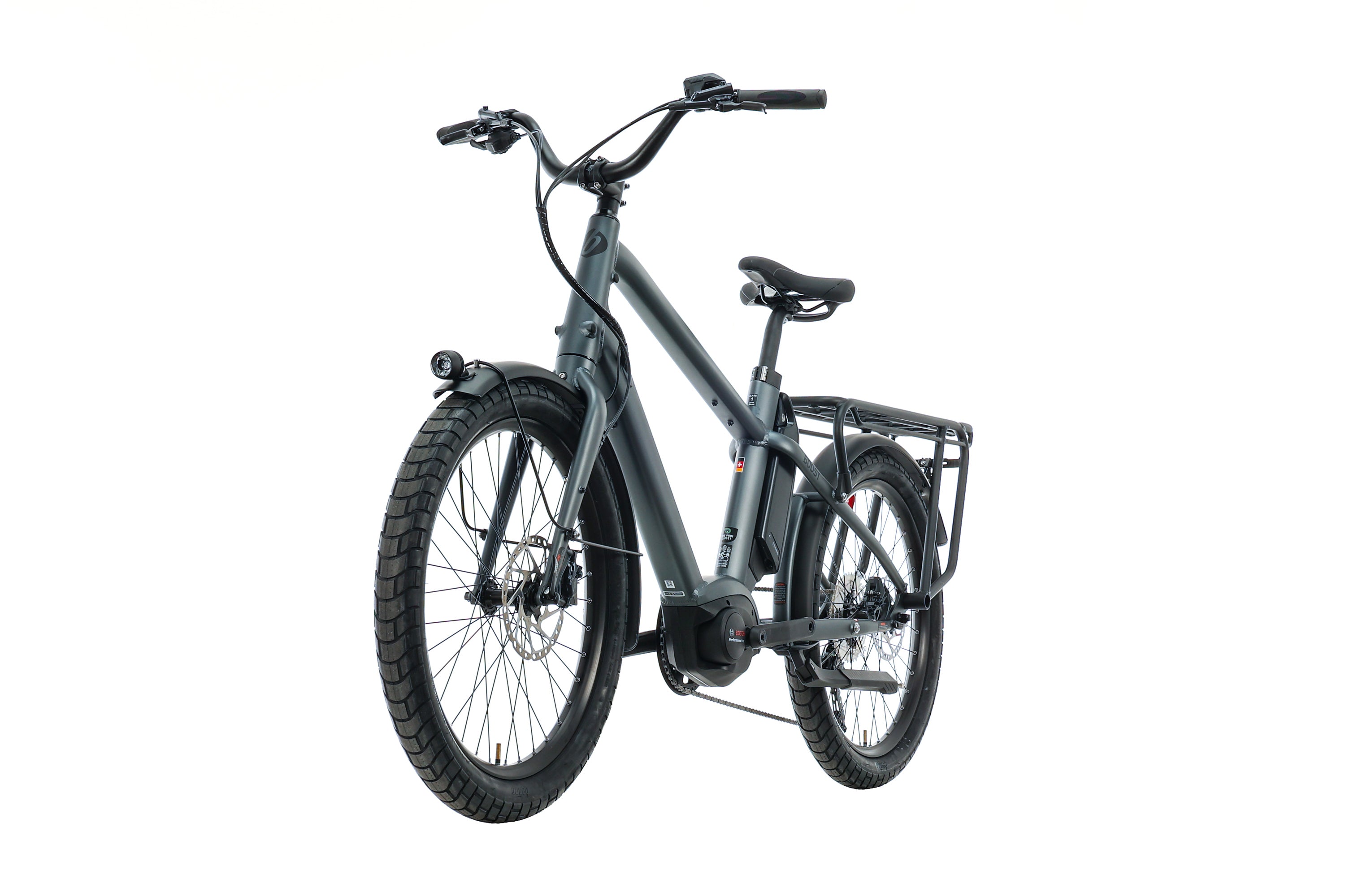Benno Boost E 10D Class 1 Electric Bike with Bosch Performance Line Motor - 2023 Model, One Size - Perfect for Commuting, Urban Riding, and Cargo Hauling