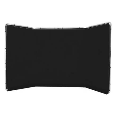 4x2.4m Classic Black Chroma Key Backdrop - Professional Green Screen for Photography, Video Shooting & Live Streaming - Perfect for YouTube, TikTok & Zoom Backgrounds