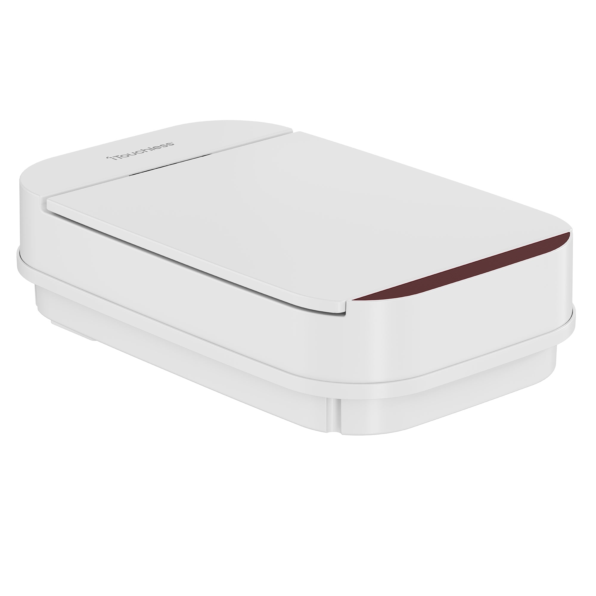 SP03WW Sensor Trash Can Lid Cover - Automatic Motion Sensing Waste Bin Replacement Part for Kitchen, Bathroom & Office Use