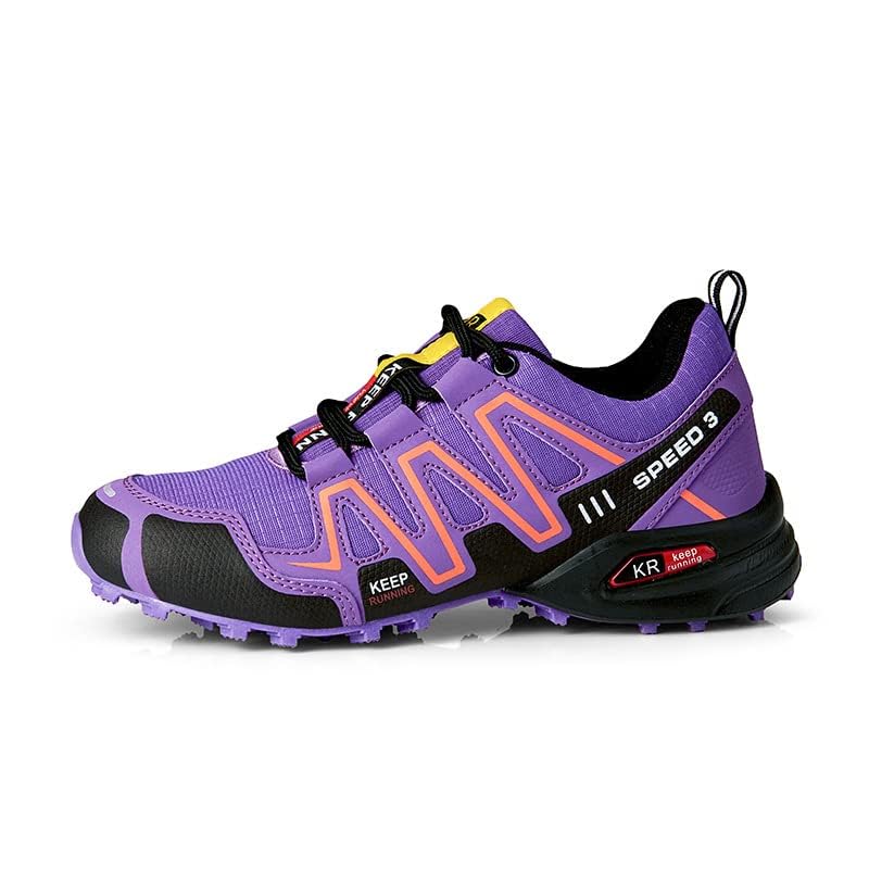 Women's Breathable Hiking Shoes - Waterproof Lightweight Non-Slip Walking Sneakers for Trekking, Camping & Outdoor Activities | Perfect for Trail Hikes, Travel Adventures & Daily Comfort