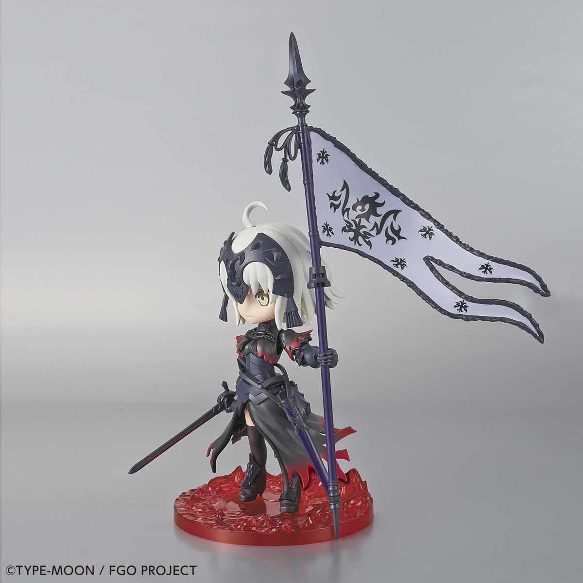 Bandai Petitrits #03 Fate/Grand Order Avenger Jeanne d'Arc Alter Model Kit - Anime Action Figure Collectible for Display & Gaming Enthusiasts