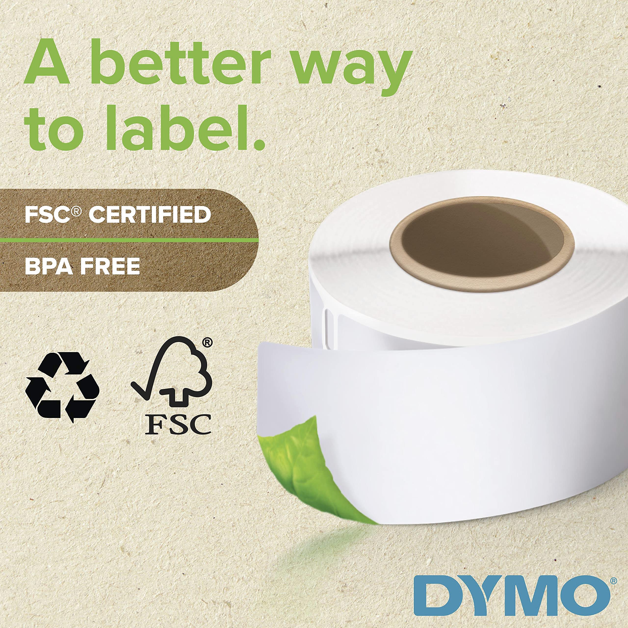DYMO LW Standard Shipping Labels & LW 1-Up File Folder Labels for LabelWriter Printers - 2-1/8