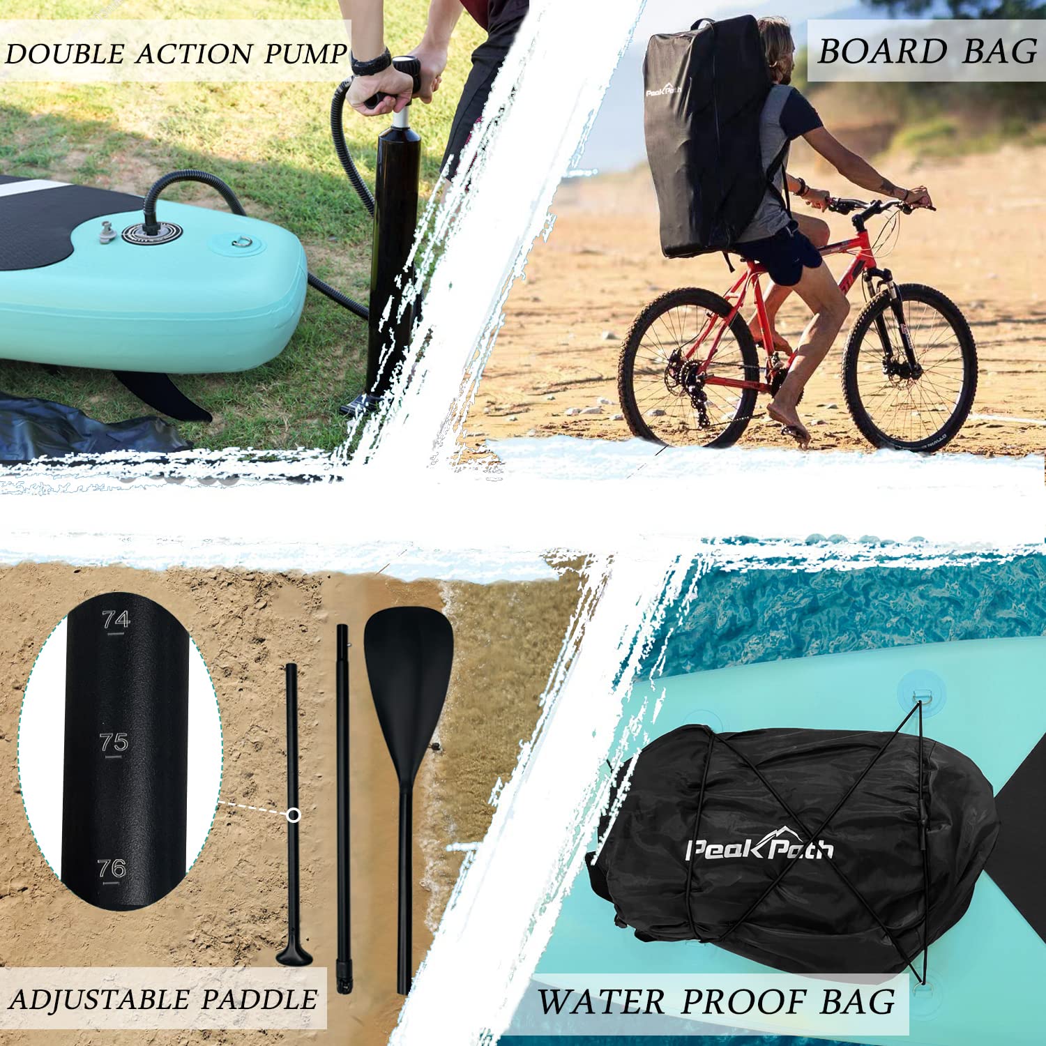 **Premium Inflatable Stand Up Paddle Board (6