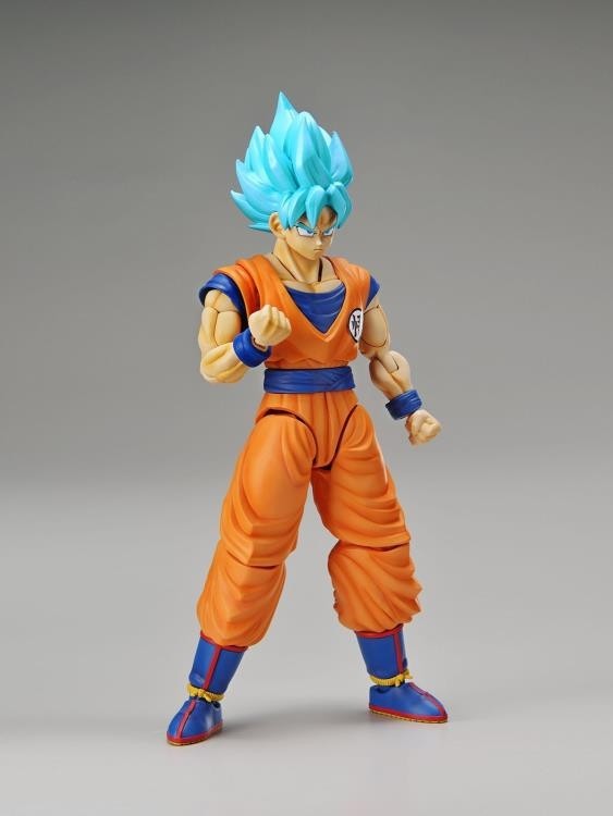 Figure Rise Standard Dragon Ball Super Super Saiyan God Super Saiyan Son Goku Model Kit - Anime Action Figure for Collectors & Display