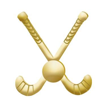 Field Hockey Gold Lapel Pins - 1