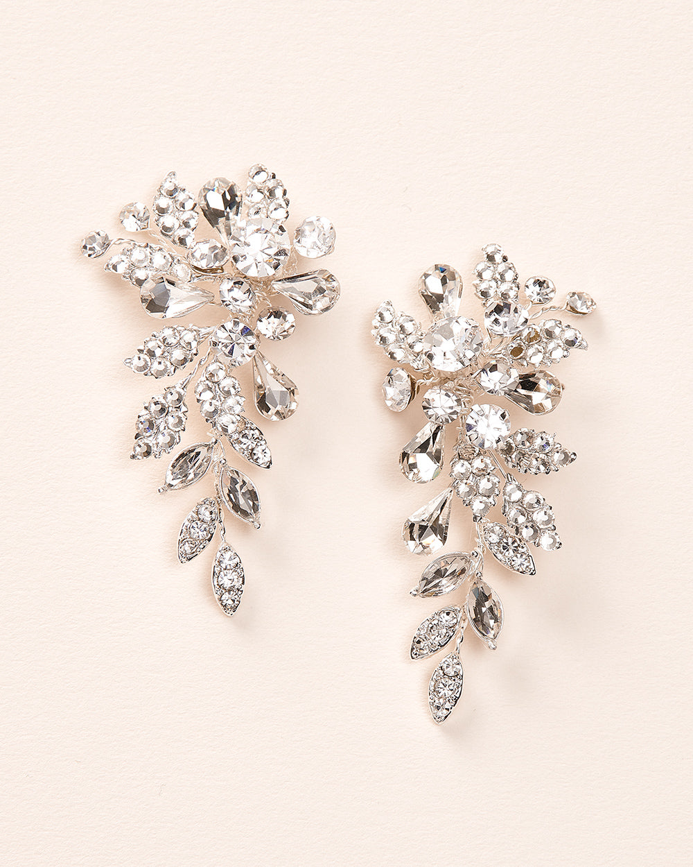 Seraphina Elegant Dangle Earrings for Women - Gold Plated Hoop Earrings with Crystals | Perfect for Parties, Weddings & Everyday Wear