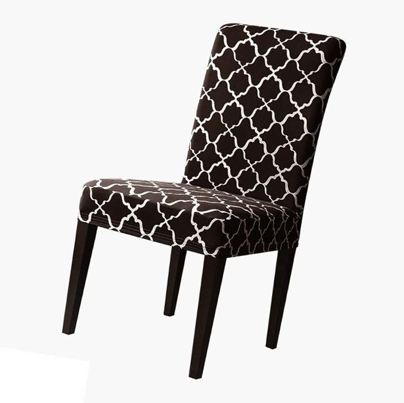 Stretch Dining Chair Slipcovers Set of 2/4/6 - Washable Elastic Seat Covers for Armless Chairs, Removable Chair Protector for Dining Room - Perfect for Home Decor, Parties & Daily Use
