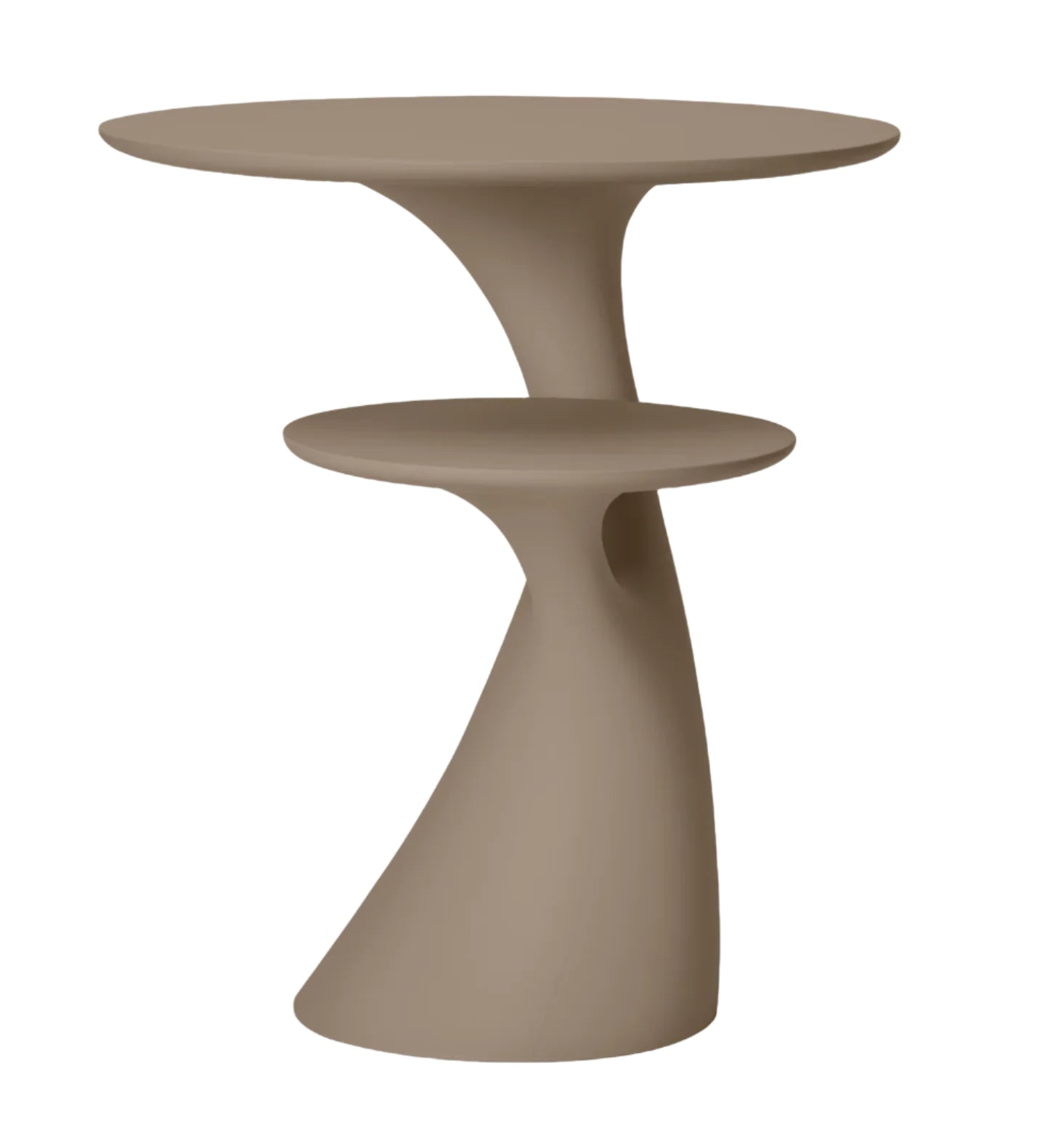 Qeeboo Rabbit Tree Table - Modern Sculptural Side Table for Living Room, Bedroom, or Office Decor - Unique Home Accent Furniture for Stylish Interiors