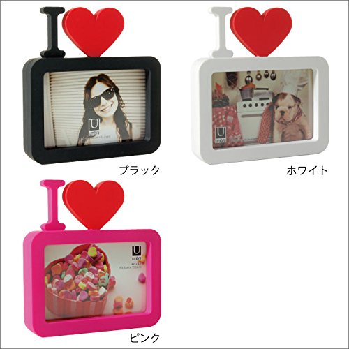 Umbra Ulove 4x6 Inch Modern Molded Picture Frame - Perfect for Displaying Photos, Artwork & Memories in Home, Office or Gift Giving