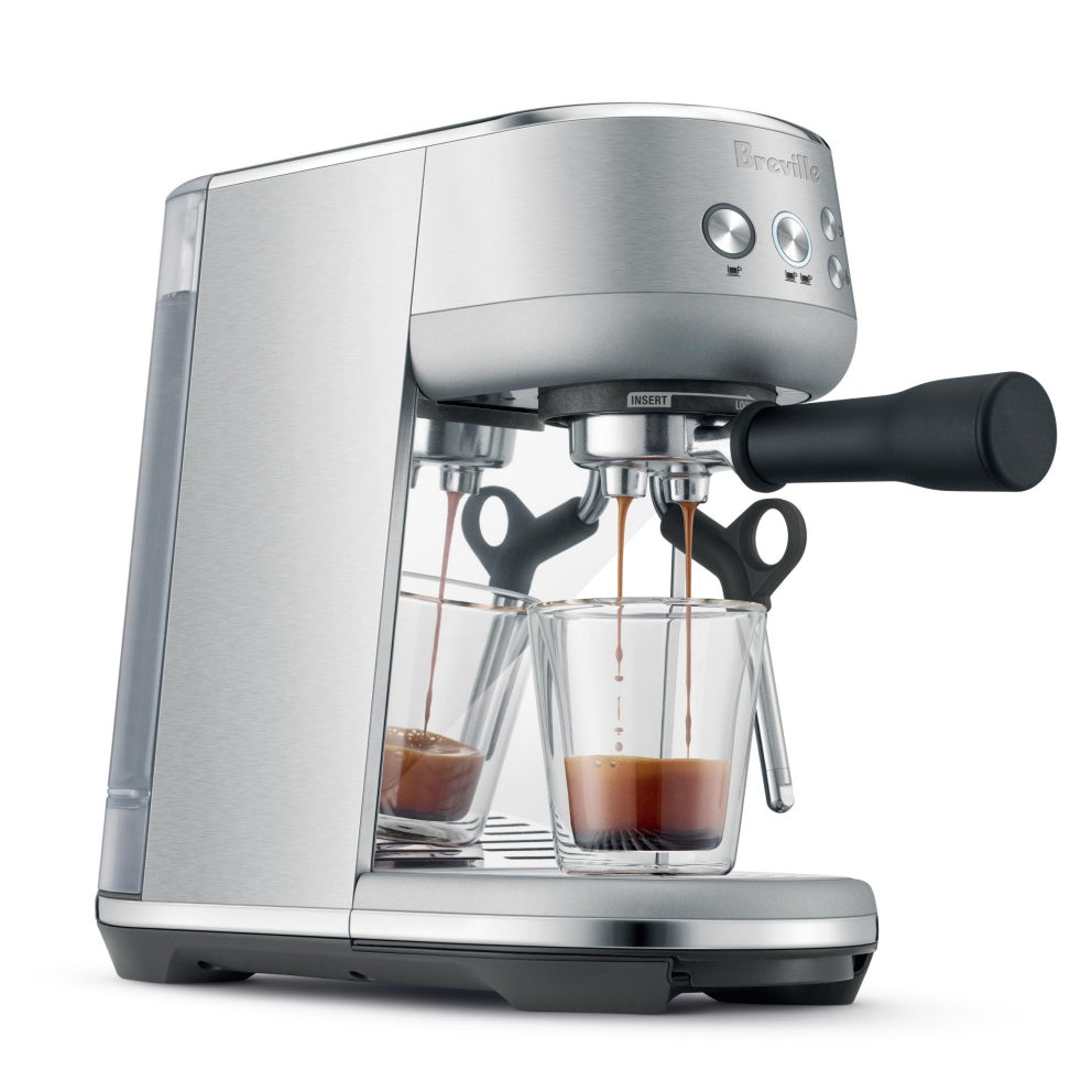 Breville Bambino Espresso Machine - Compact Stainless Steel Coffee Maker (BES450BSS) for Home Baristas | Perfect for Small Kitchens & Office Coffee Stations