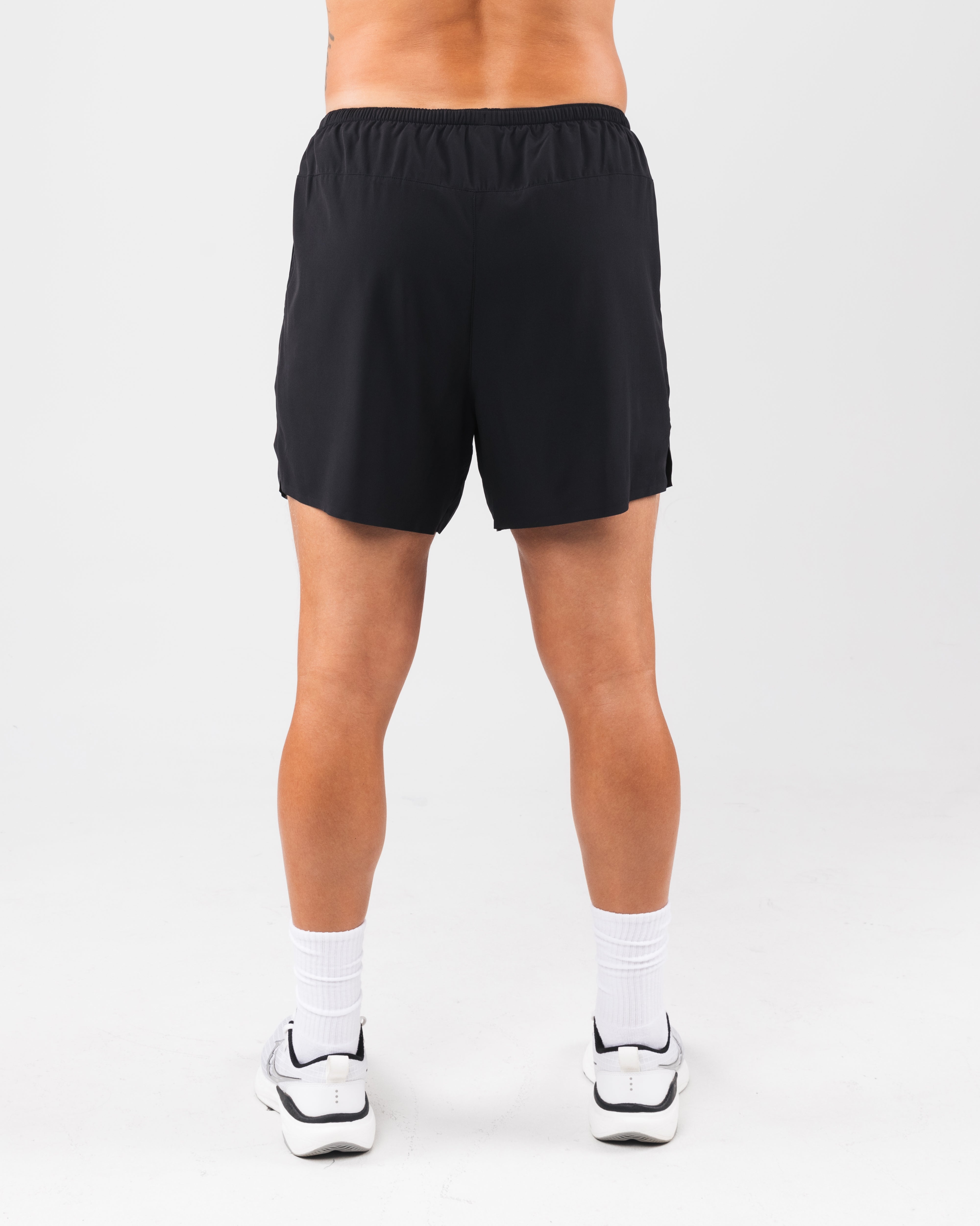 Strike Short Black - Stylish and Comfortable Men's Running Shorts for Gym, Workout, and Outdoor Activities