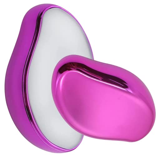 Crystal Hair Eraser for Men & Women - Painless Hair Removal & Exfoliation Tool - Purple Magic Epilator for Smooth Skin - Perfect for Face, Legs, Arms & Bikini Line