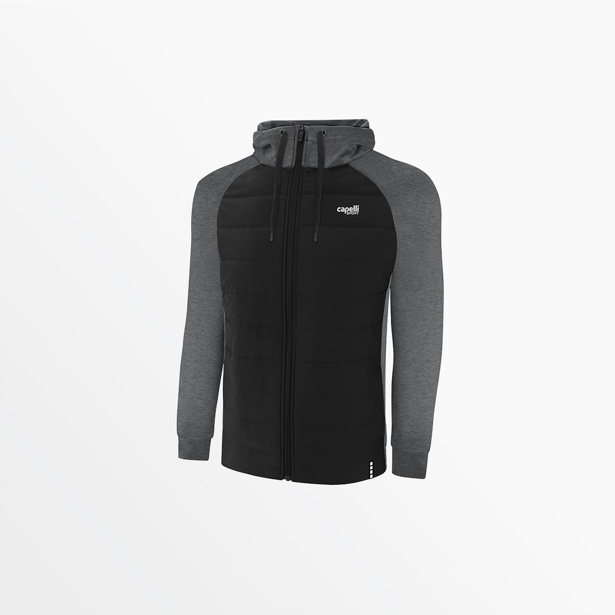 Men's Therma Fleece Woven Front Jacket - Lightweight Winter Coat for Outdoor Activities, Hiking & Casual Wear