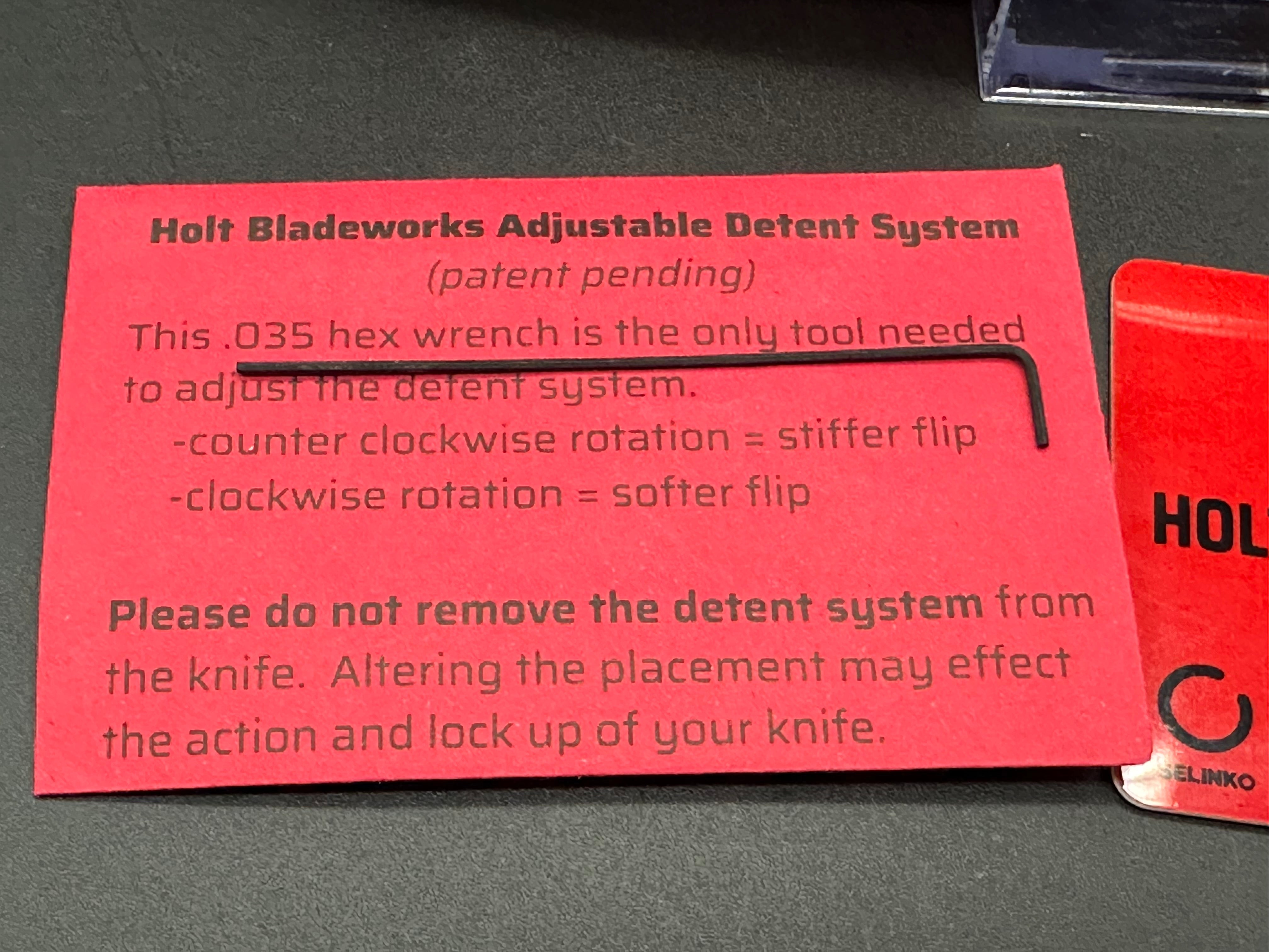 Holt Bladeworks Haptic #762 - Premium Titanium Folding Knife for EDC, Outdoor & Tactical Use | Best Pocket Knife for Camping, Hiking & Survival Gear