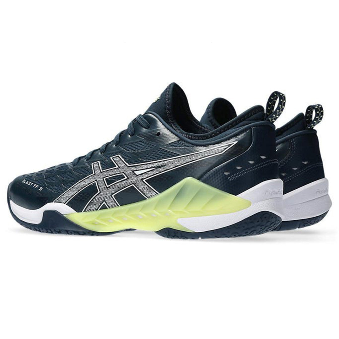 ASICS Gel Blast FF3 Men's Squash Shoes - Lightweight Court Sneakers for Indoor Sports (French Blue/White) | Perfect for Squash, Badminton & Racquetball Players