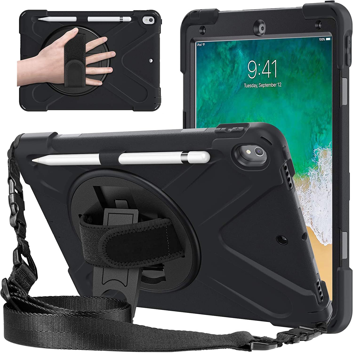 Premium Heavy Duty Rugged Protective Case for iPad Air 3 10.5