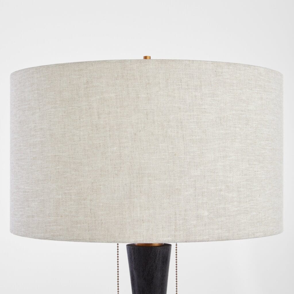 Cyan Design 11714 Wright Table Lamp - Black & Brass Finish Modern Desk Light for Living Room, Bedroom, or Office Decor