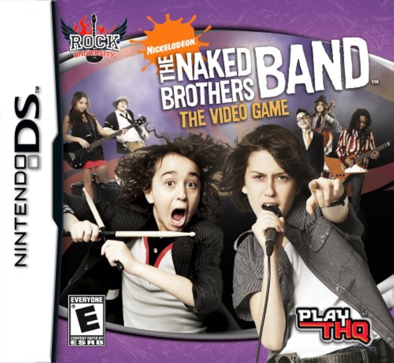 Naked Brothers Band - Nintendo DS Game for Kids | Fun Music Adventure & Interactive Play | Perfect for Family Game Nights & Travel Entertainment
