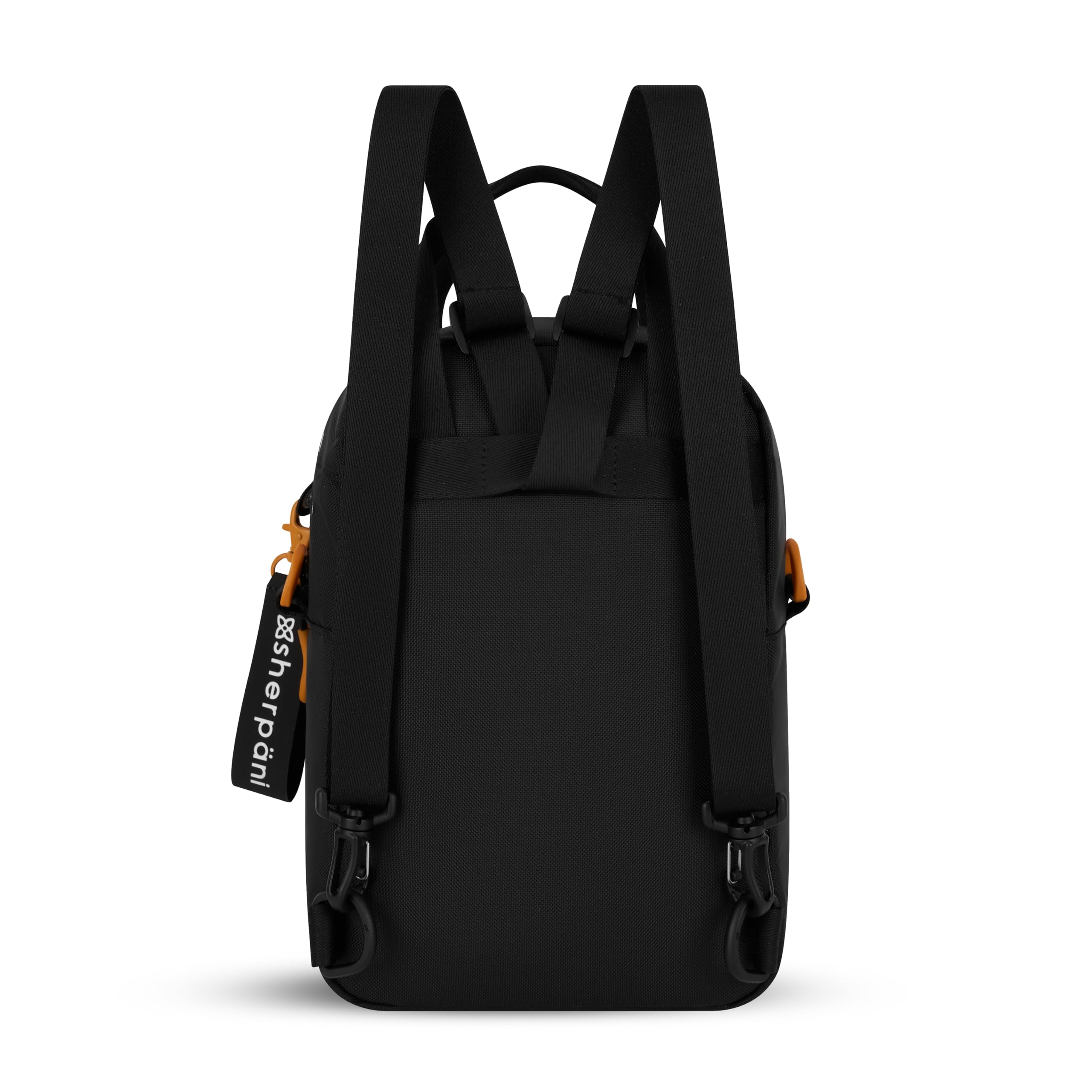 Sherpani Logan Mini Backpack for Women - RFID Travel Purse & Nylon Tote Bag for Daily Commute & Outings