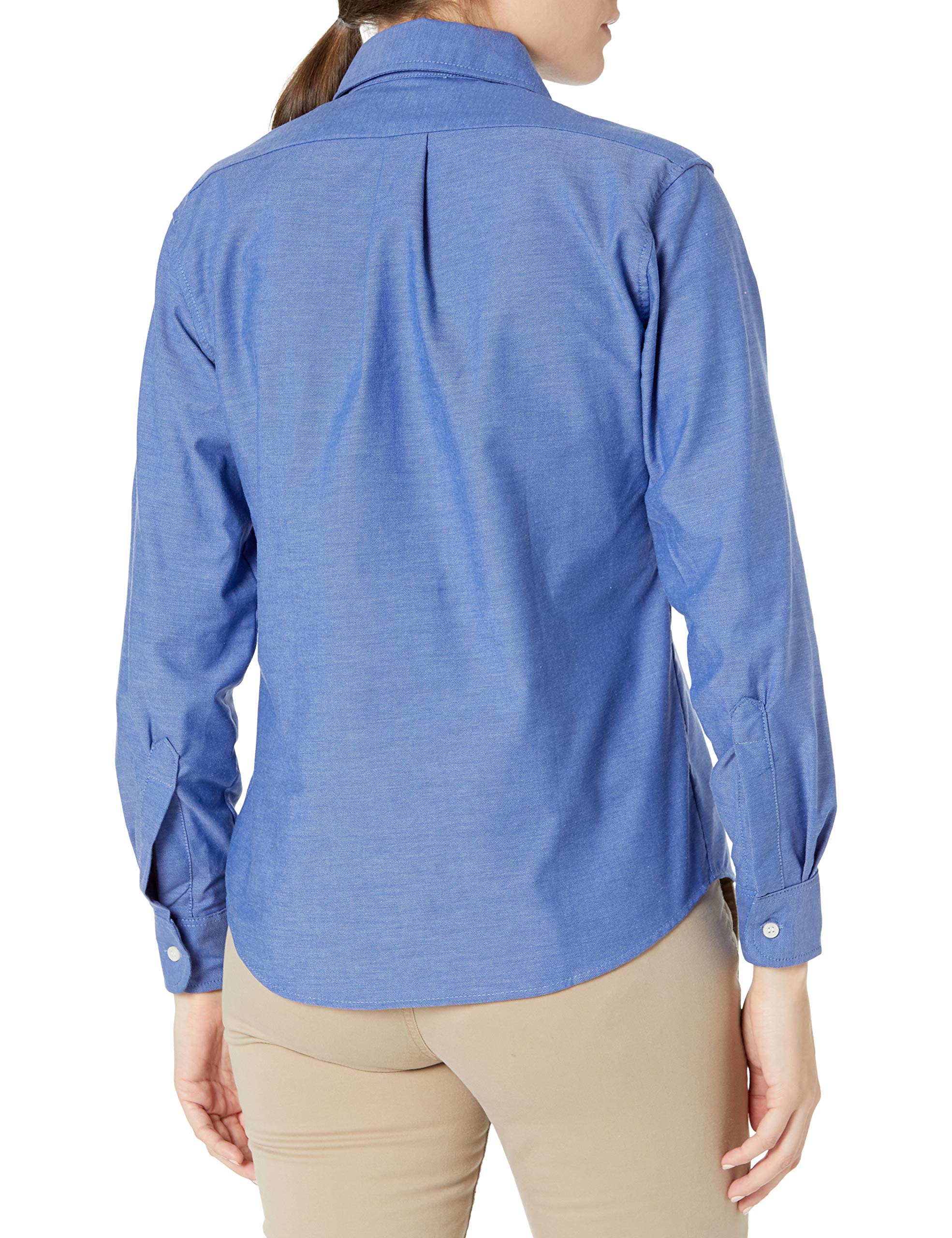Red Kap Women's Oxford Dress Shirt - Professional Button Down Shirt for Office, Business & Formal Wear - Comfortable & Stylish Work Blouse for Women