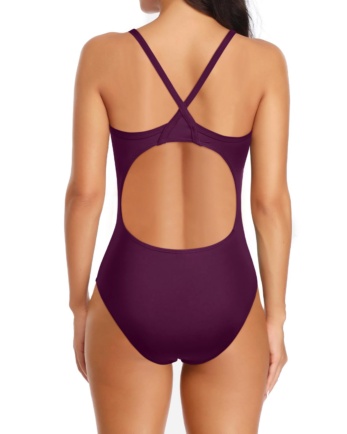 Yonique Women's One Piece Athletic Swimsuits - Sport Training Swimwear for Swimming, Surfing & Water Aerobics | High Performance Bathing Suit