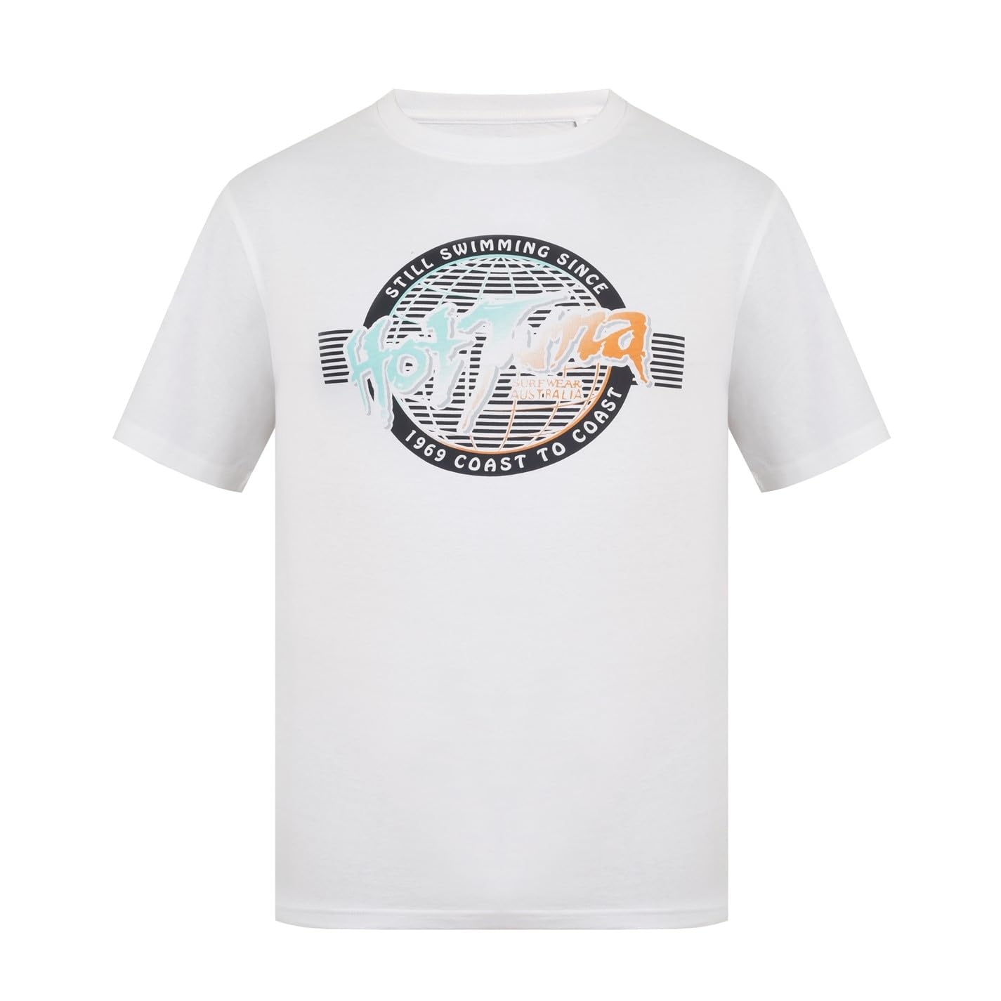 Hot Tuna Men's Crew Neck T-Shirt - Soft Cotton Casual Tee for Everyday Wear | Gym, Streetwear & Weekend Outfits