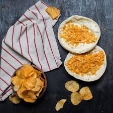 Oman Chips Chilli Flavor Snacks - Large Size 97g (3.42oz) Pack of 1 - Crunchy Spicy Potato Chips for Parties, Picnics & Movie Nights [Imported from UAE]