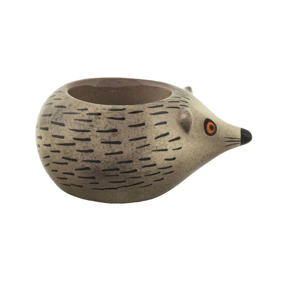 4 Pack Hedgehog Egg Cups - Cute Porcelain Egg Holders for Breakfast, Easter Decor, and Unique Kitchen Gifts