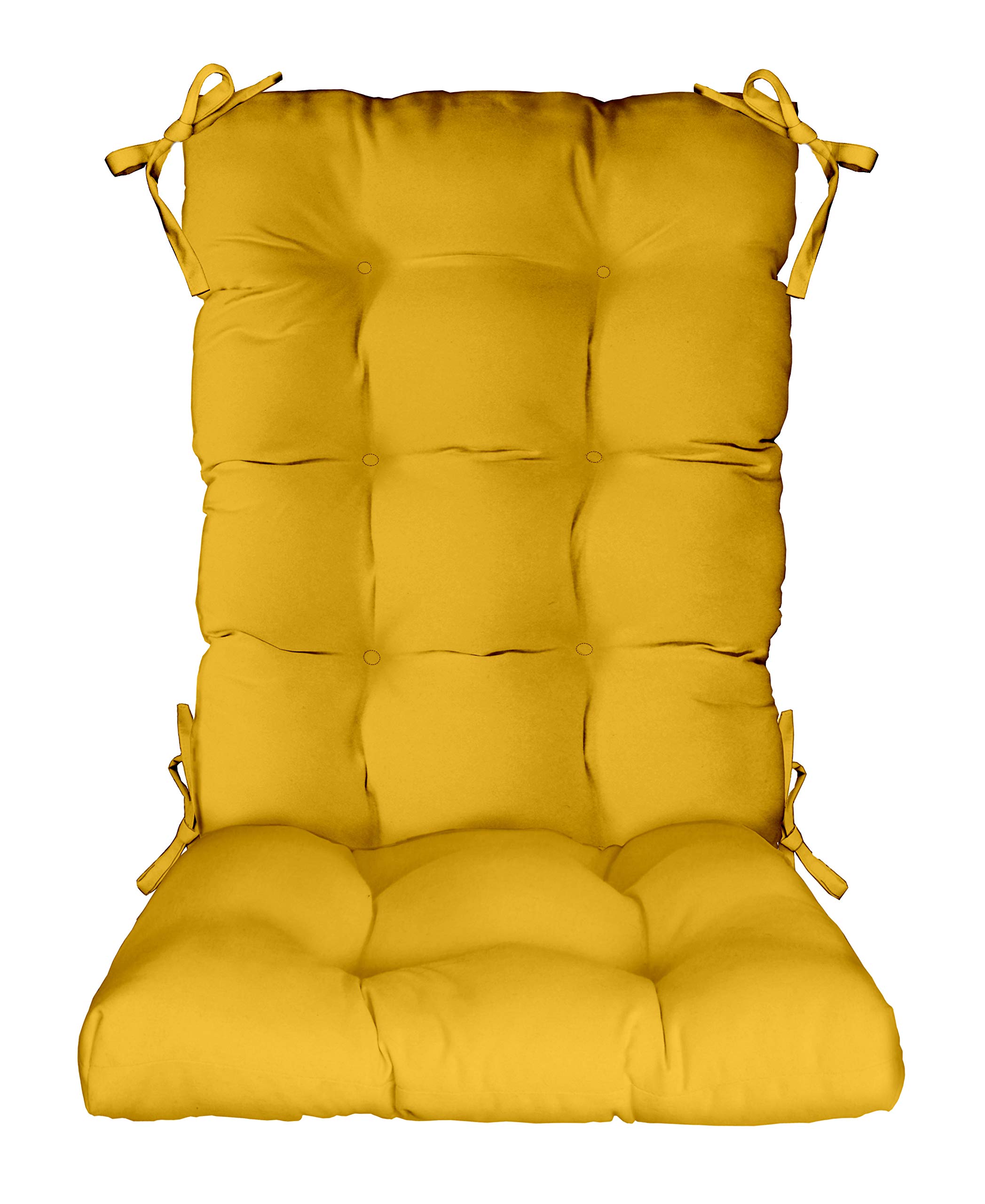 RSH DECOR: Tufted Rocker Cushion Set - 18
