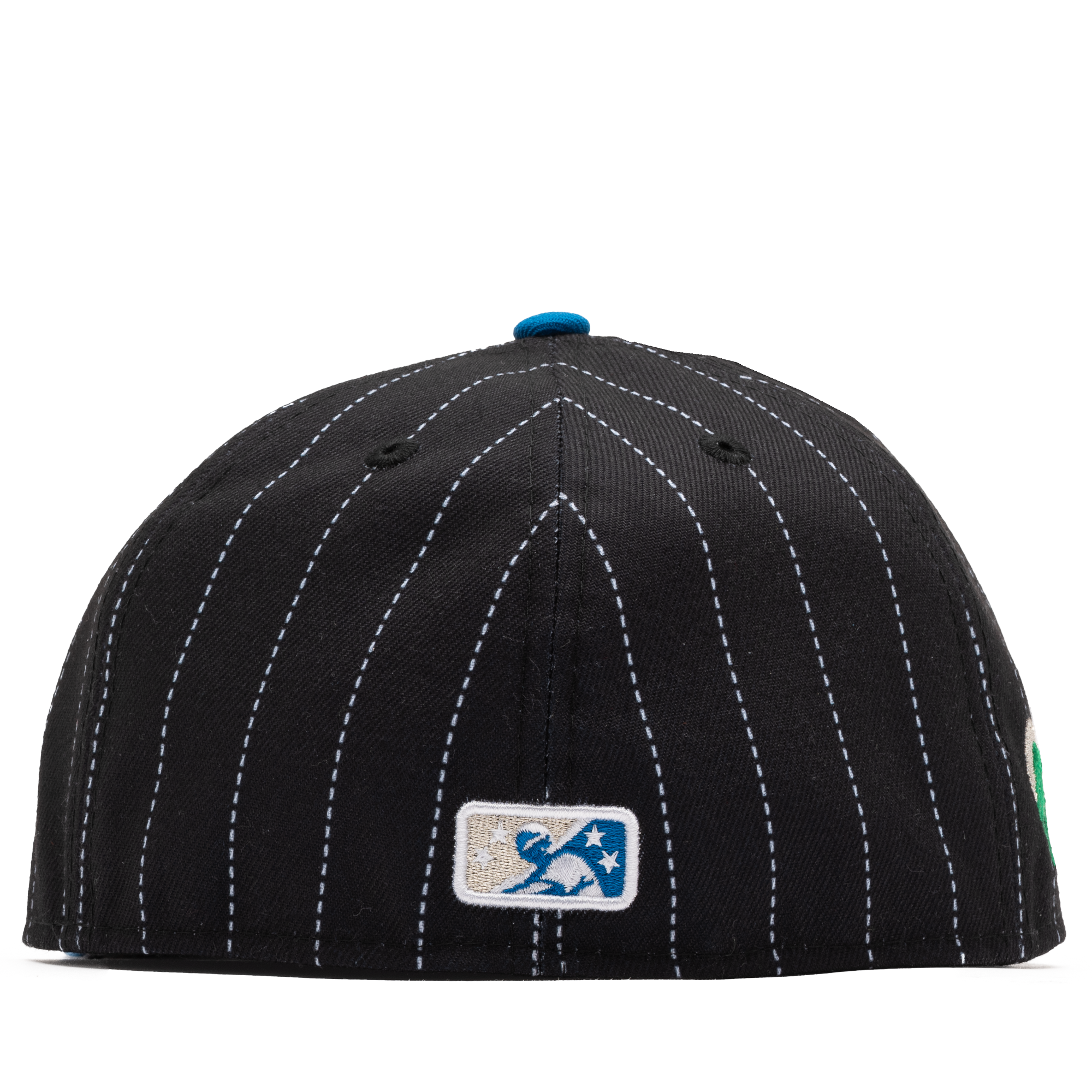 New Era x Politics St. Lucie Mets 59FIFTY Fitted Hat - Black/Blue Baseball Cap for Men - Official MLB Team Merchandise - Perfect for Games, Collecting & Streetwear Fashion