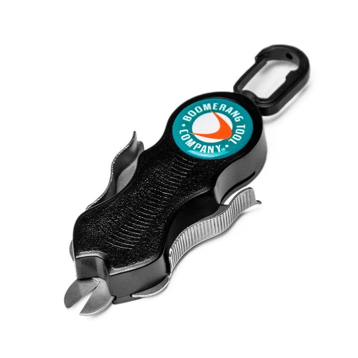 Original Boomerang Fishing SNIP Retractable Braid Scissors - Perfect for Cutting Fishing Line, Braid, and Leader Material - Ideal for Anglers and Outdoor Enthusiasts