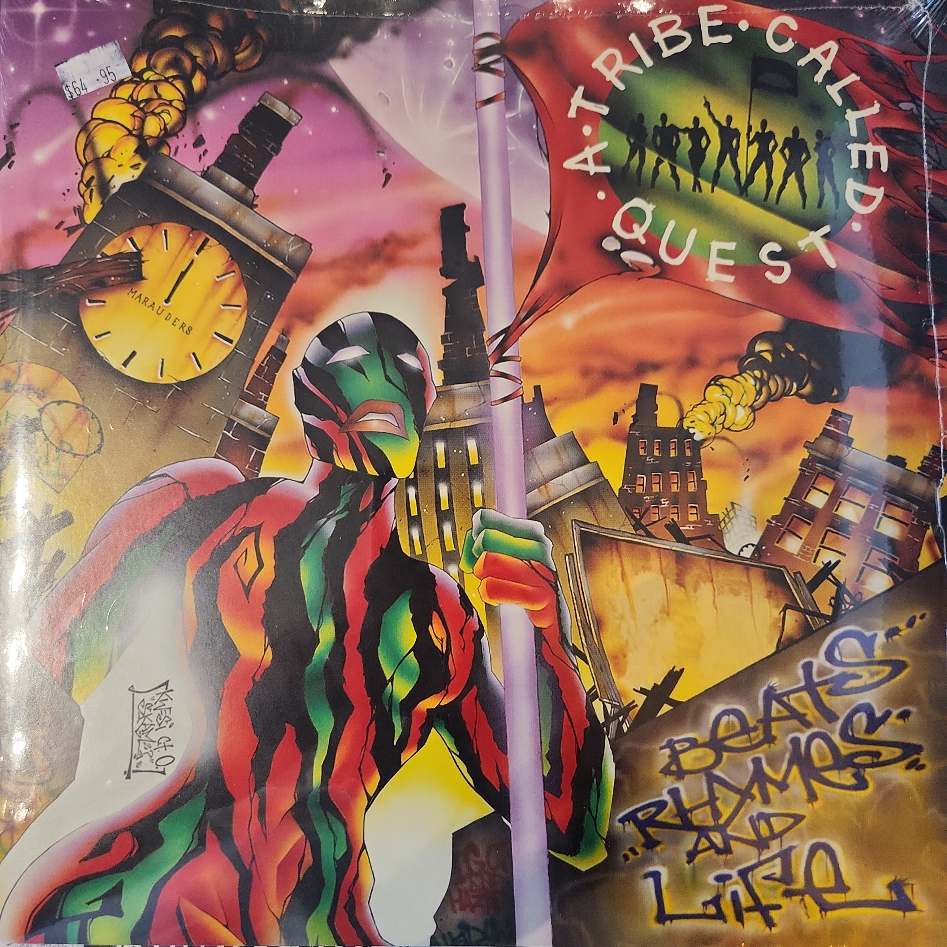 A Tribe Called Quest - Beats, Rhymes and Life Vinyl LP Record | Classic Hip-Hop Album | Perfect for Music Collectors & Vinyl Enthusiasts
