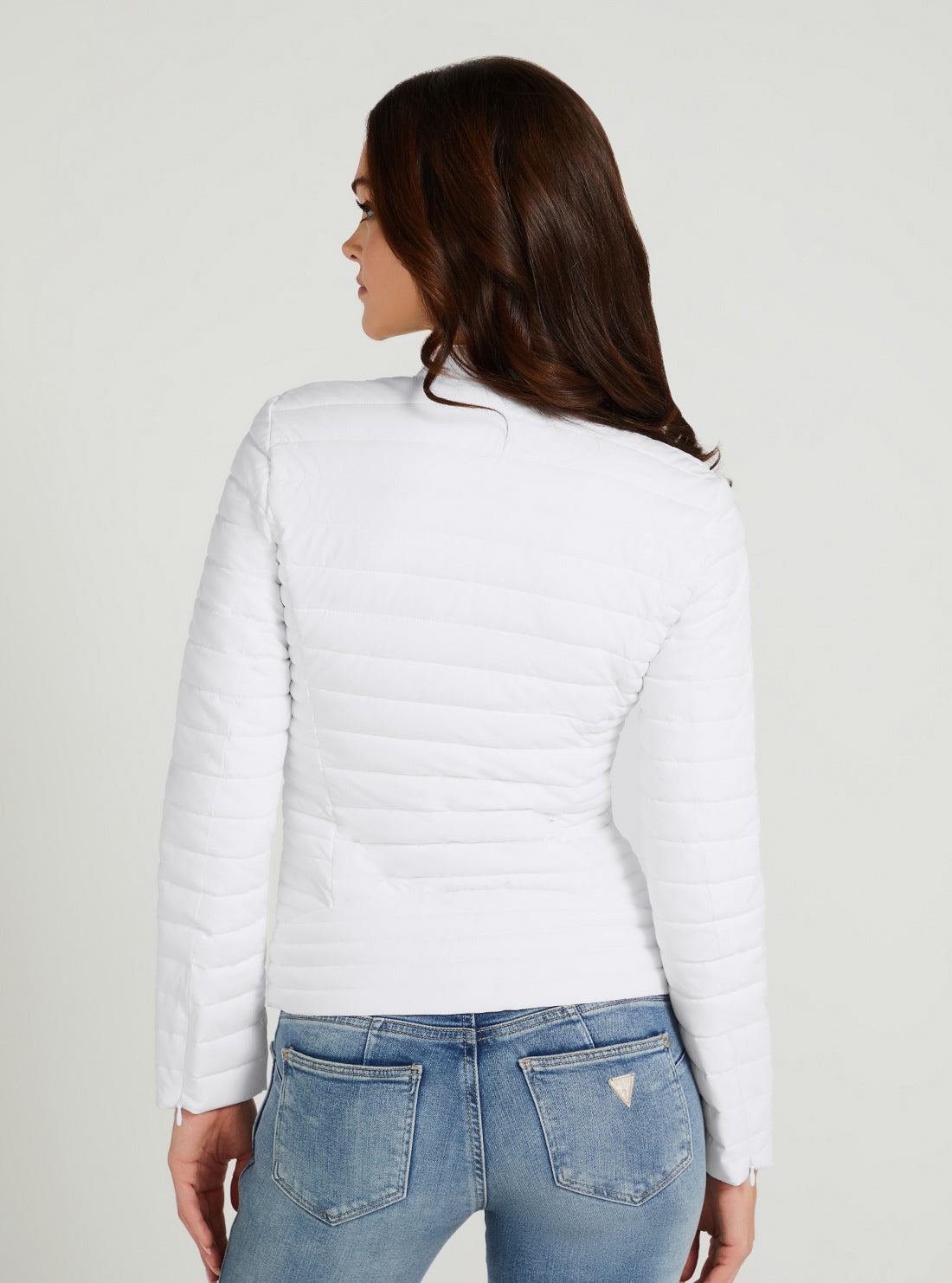 Eco-Friendly White Vona Jacket for Women - Lightweight Waterproof Windbreaker for Outdoor Hiking, Travel & Daily Wear