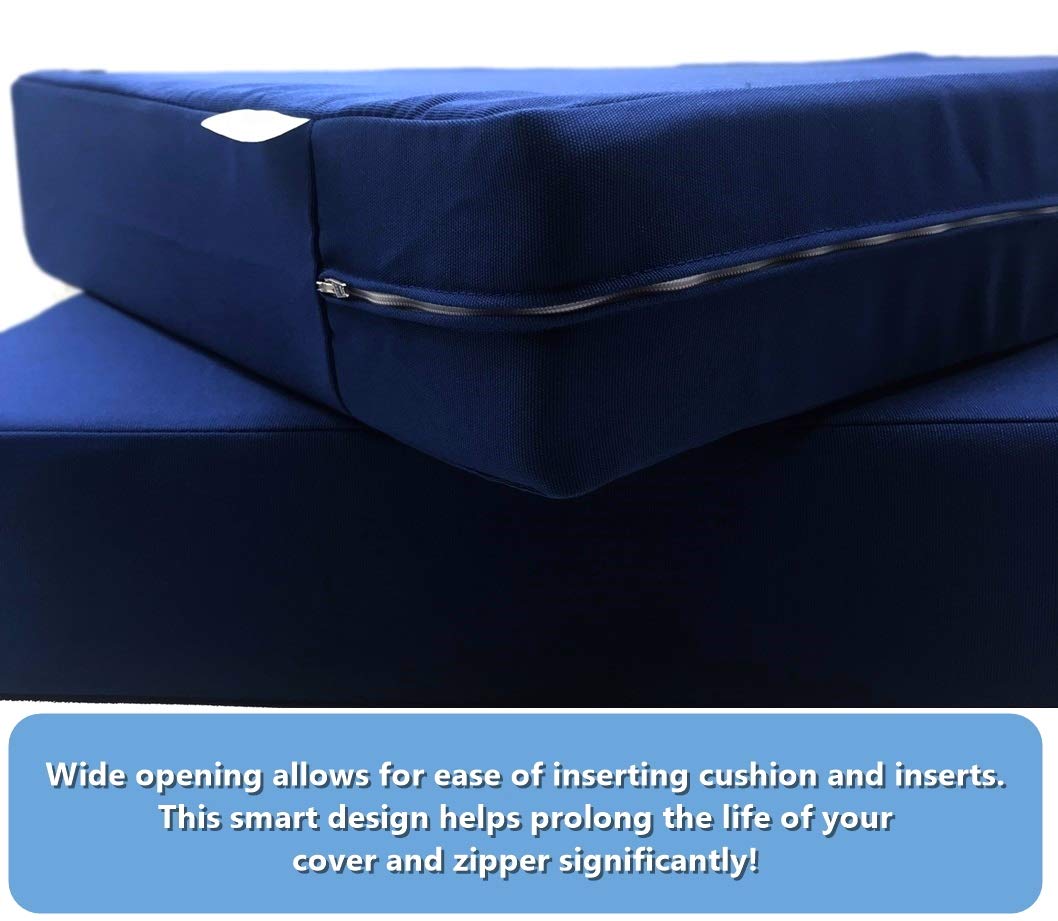 Premium Waterproof Outdoor Chair Cushion Covers - 22