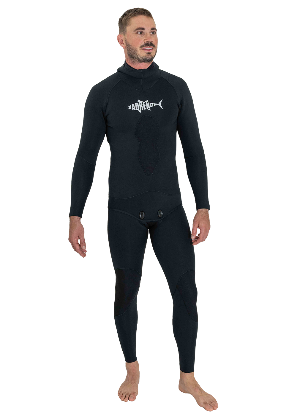 Adreno 3mm Neoprene 2-Piece Wetsuit for Men & Women - Perfect for Surfing, Diving & Water Sports