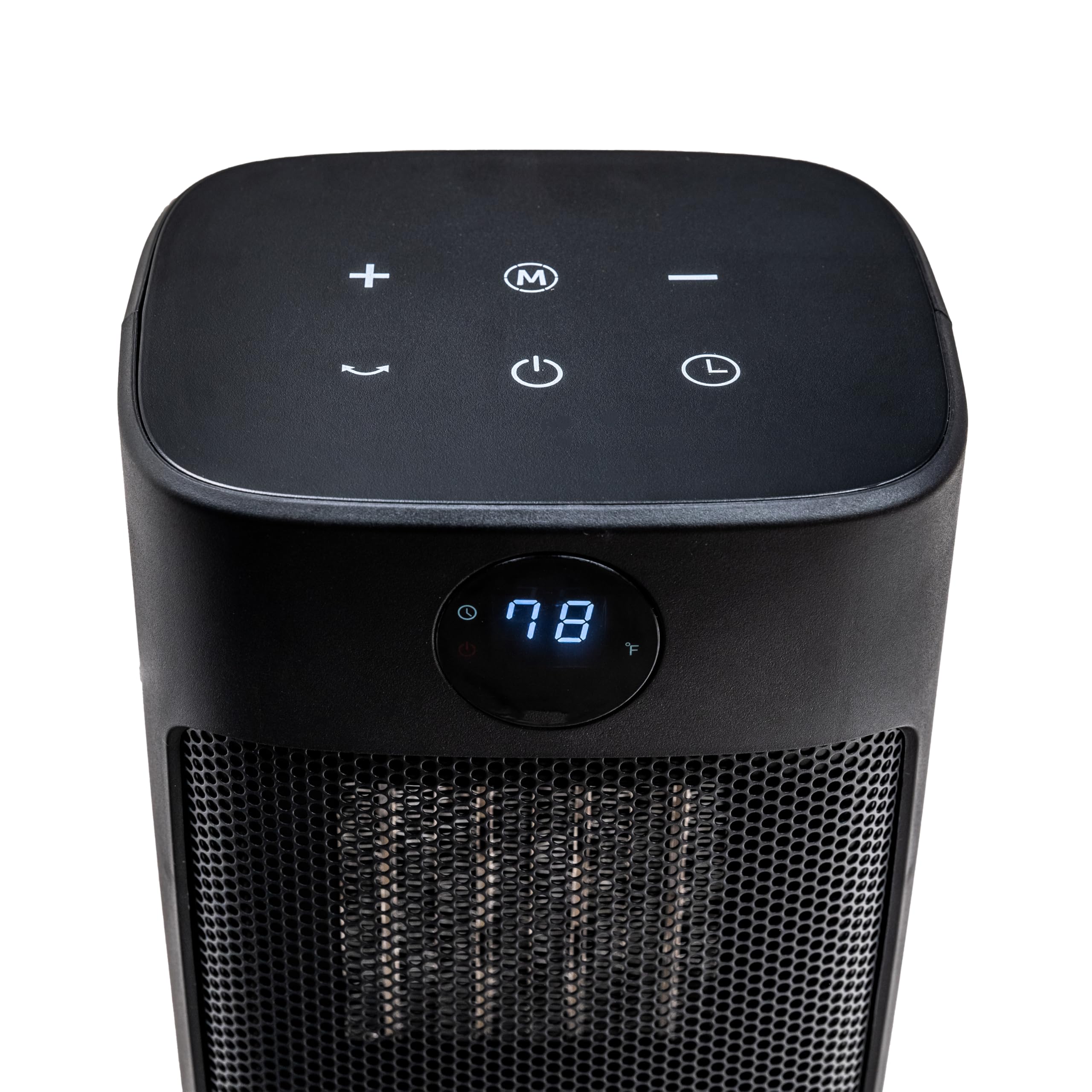 Portable Electric Space Heater with Thermostat & 12H Timer - Quiet Oscillating Indoor Heater for Bedroom & Office, Remote Control, Safe & Energy Efficient - Perfect for Winter Home & Workspace Warmth