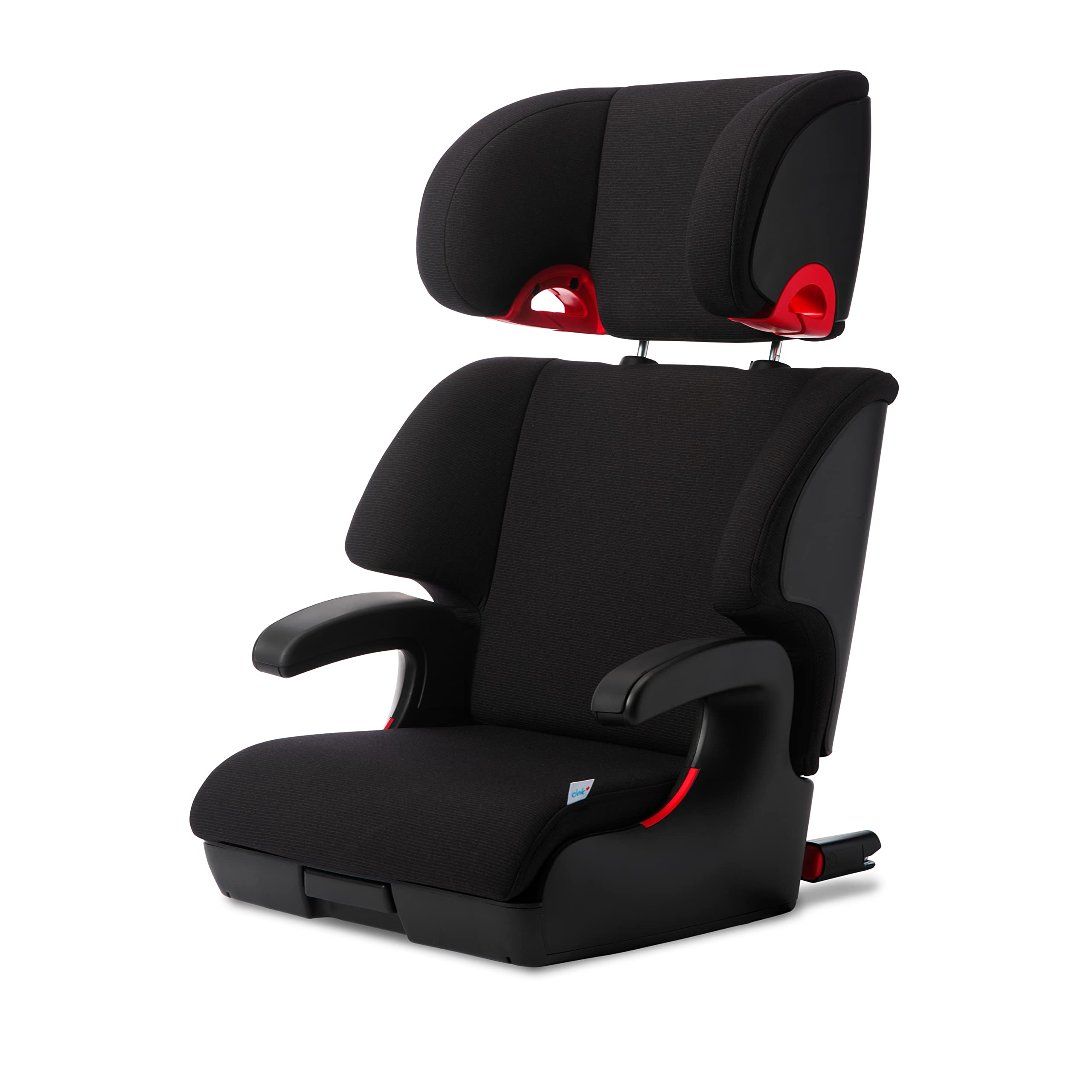 Clek Oobr High Back Booster Car Seat - Adjustable Headrest & Reclining Design, LATCH System, Flame Retardant-Free Fabric for Kids 4-12 Years | Safe for School, Travel & Road Trips