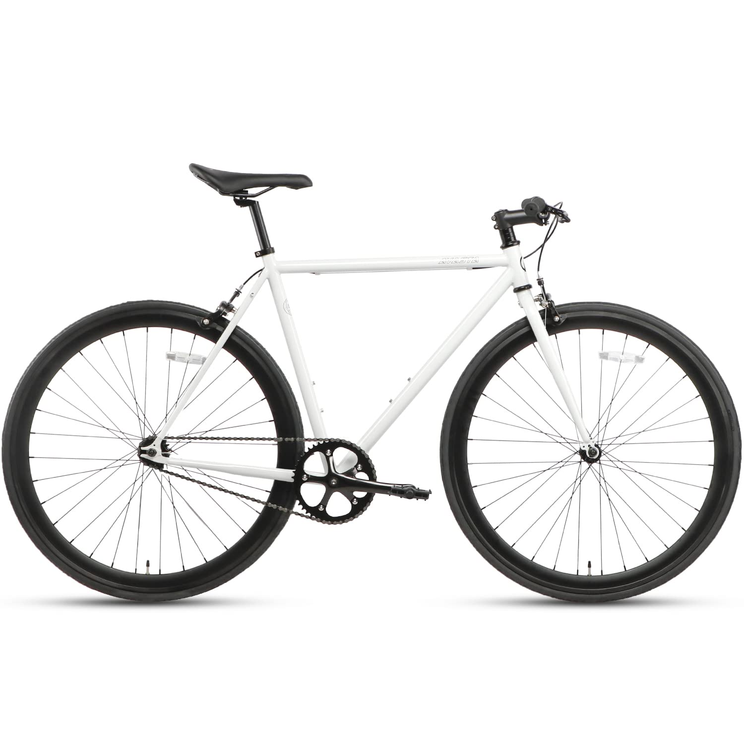 AVASTA Single-Speed Fixed Gear Fixie Bike for Urban Commuting - Lightweight Flip Flop Hub Bicycle with Multiple Color Options | Perfect for City Riding, Exercise & Hipster Lifestyle