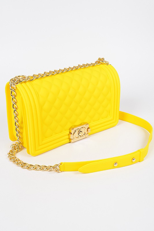 Stylish Azalea Clutch Handbag in Vibrant Yellow | Women's Fashion Evening Bag for Parties, Weddings & Special Occasions