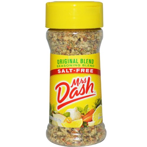 Mrs. Dash Original Salt Free Seasoning Blend - 2.5 Oz (Pack of 12) | All Natural Herbs & Spices for Cooking, Baking & Healthy Meals | Perfect for Heart Healthy Diet, Low Sodium Recipes & Flavor Enhancement