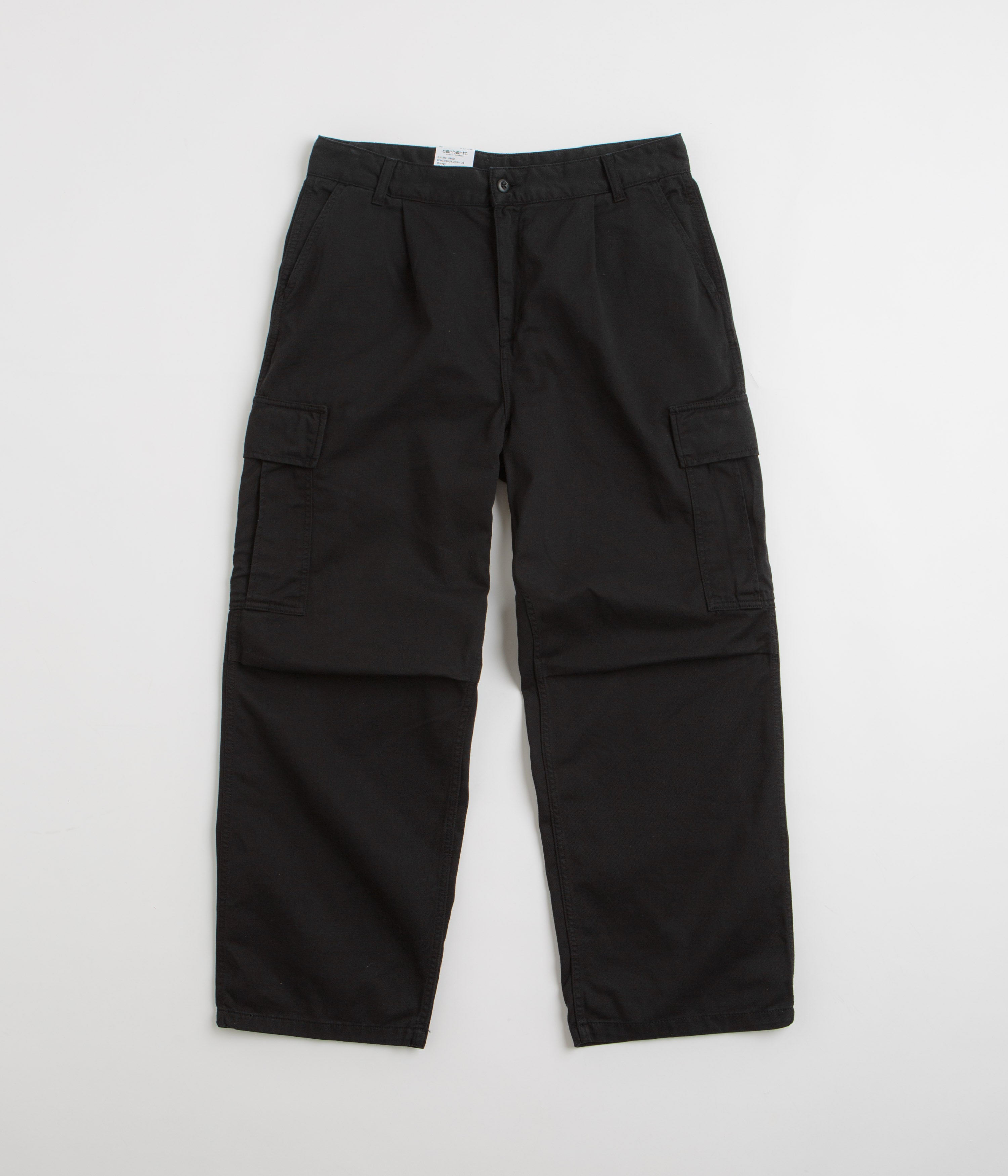 Carhartt Cole Cargo Pants for Men - Durable Work Pants with Multiple Pockets, Black - Perfect for Construction, Hiking & Outdoor Activities