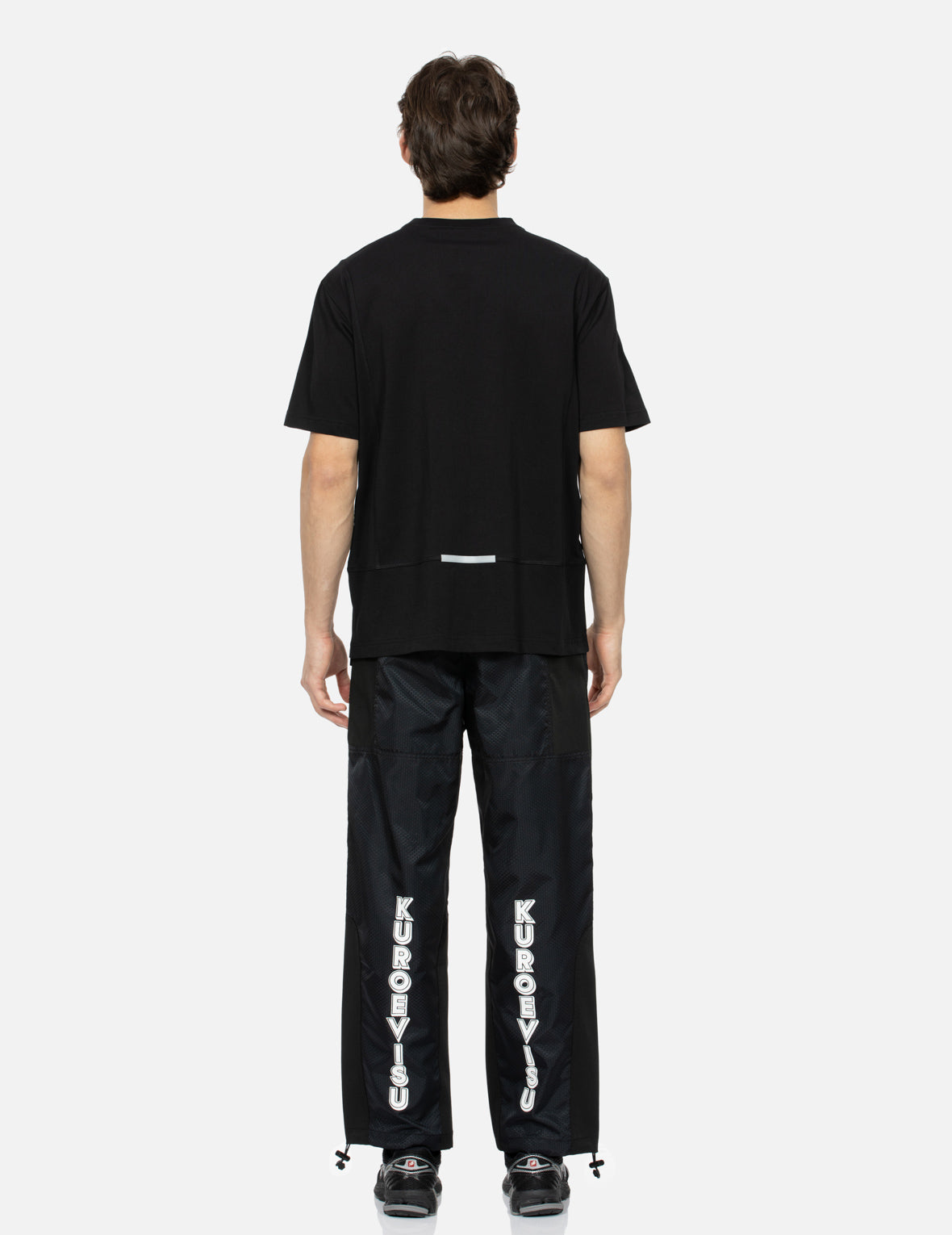 Panelled Logo Regular Fit Jogger Pants for Men - Comfortable Athletic Lounge Pants for Gym, Running, Yoga & Casual Wear