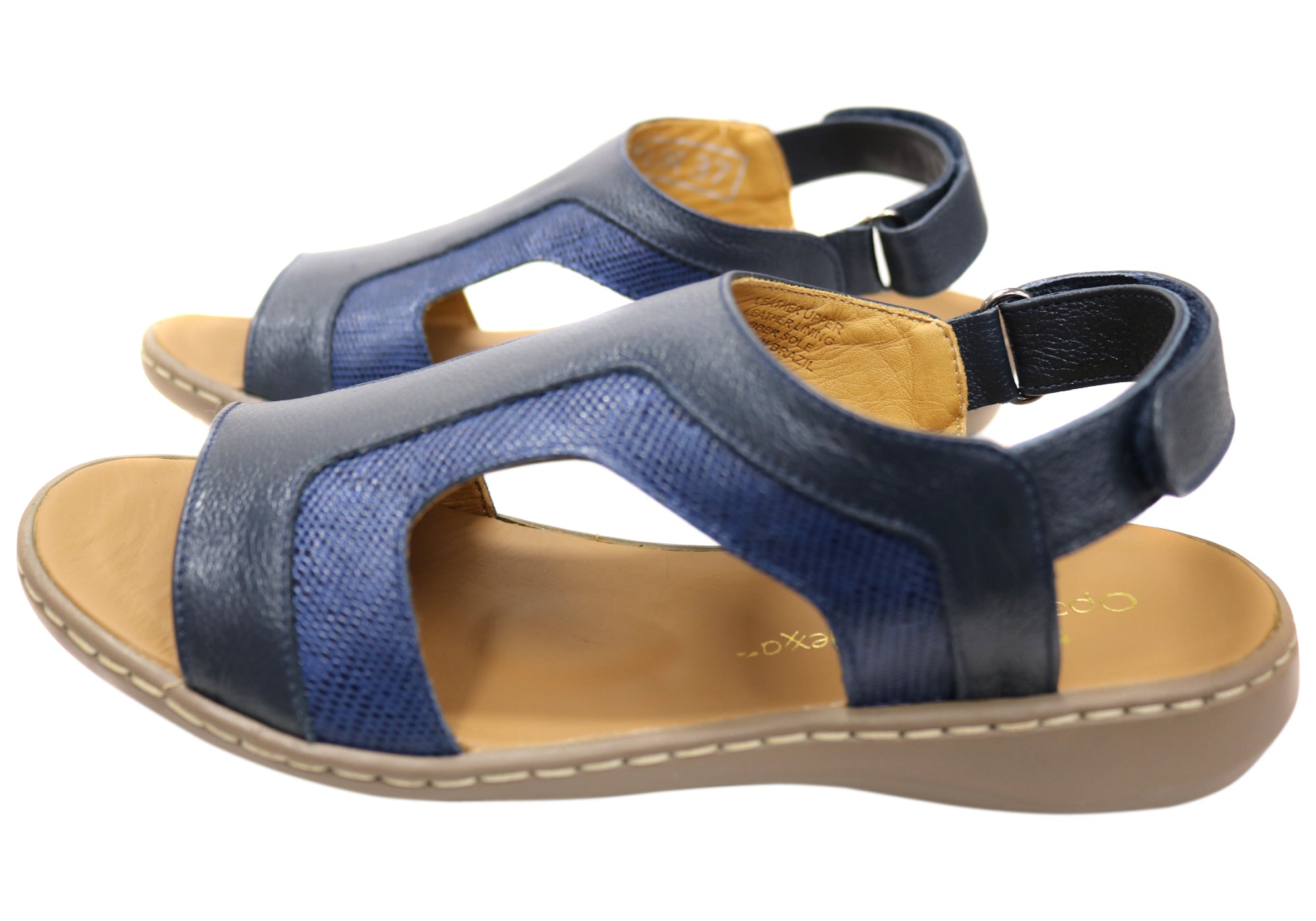Opananken Dallas Women's Comfortable Brazilian Leather Sandals - Stylish & Supportive Summer Sandals for Walking, Travel & Beach Vacations