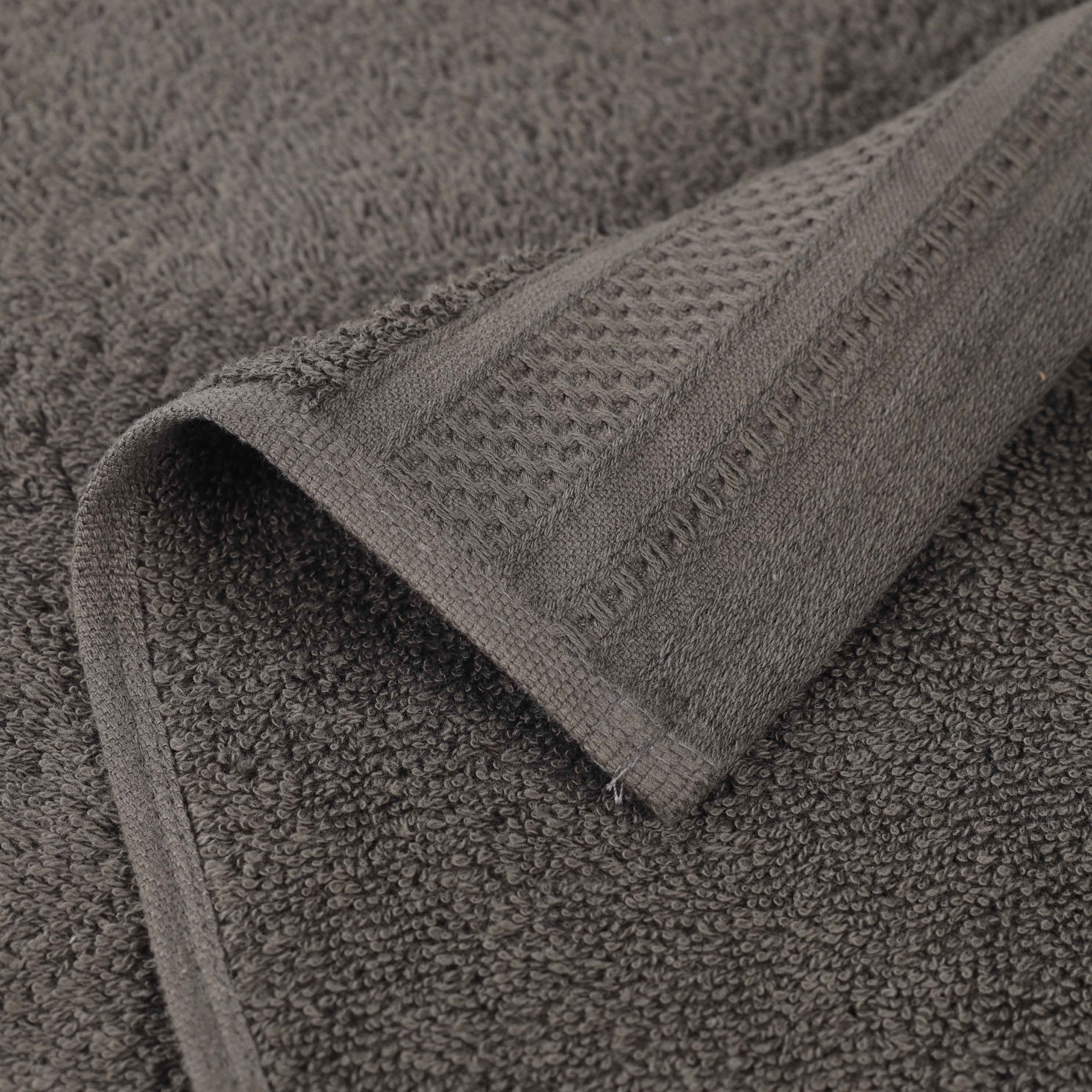 Premium Honeycomb Waffle Weave Cotton Bath Towels - Ultra Soft & Absorbent Luxury Bath Sheets Set of 2 for Spa, Hotel & Home Bathroom Use